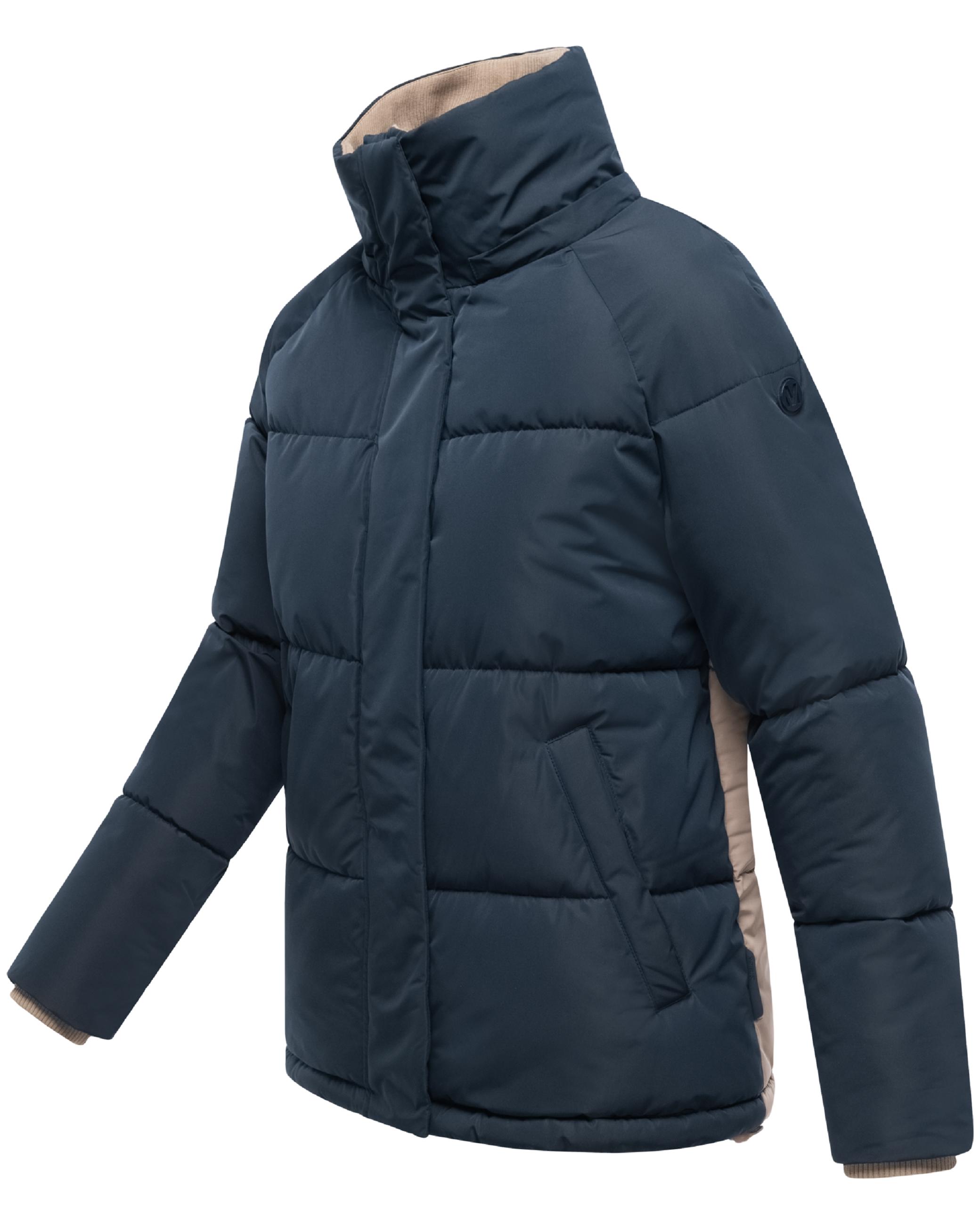 Steppjacke im Colourblocking-Style "Omariaa 16" Navy