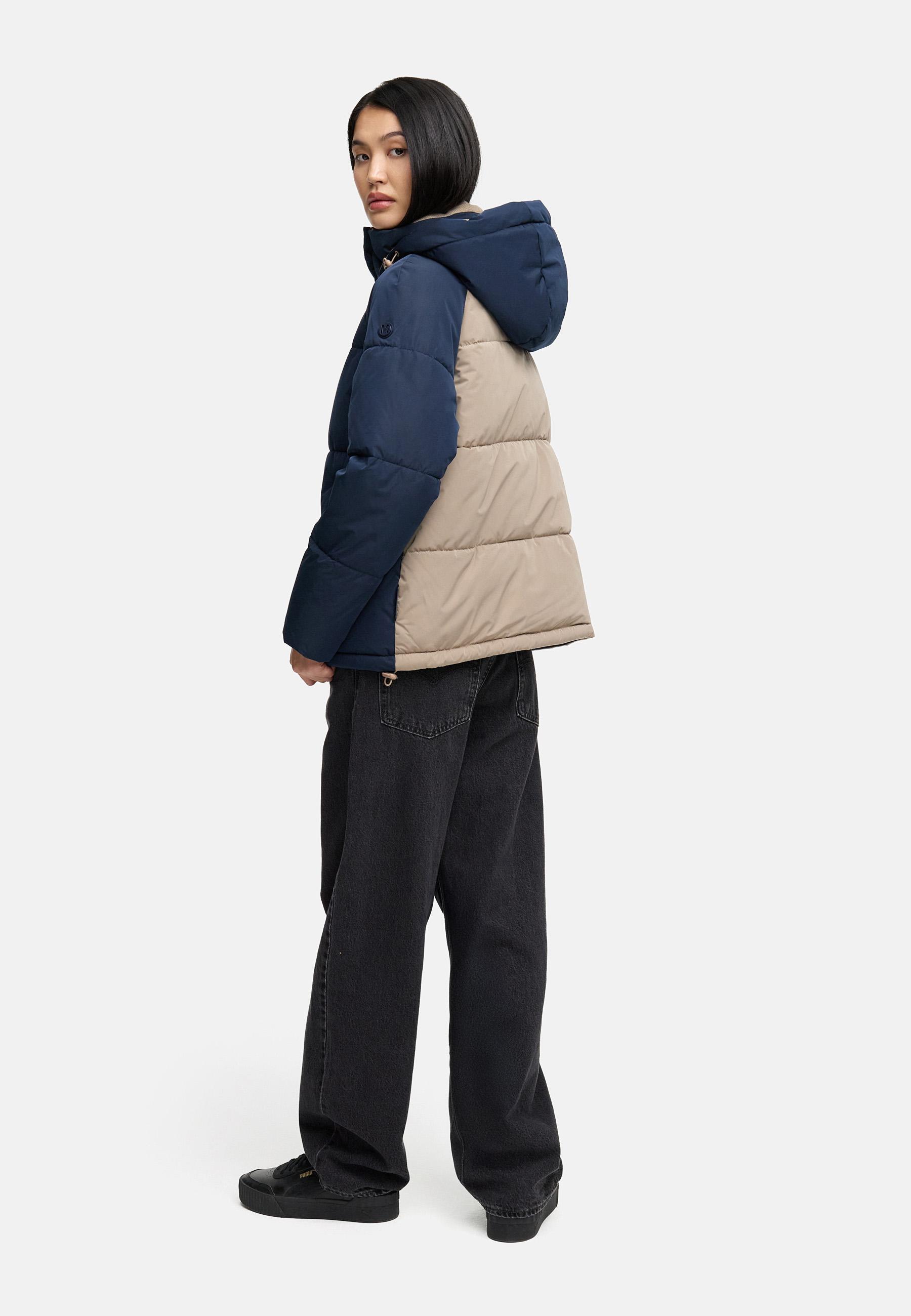 Steppjacke im Colourblocking-Style "Omariaa 16" Navy