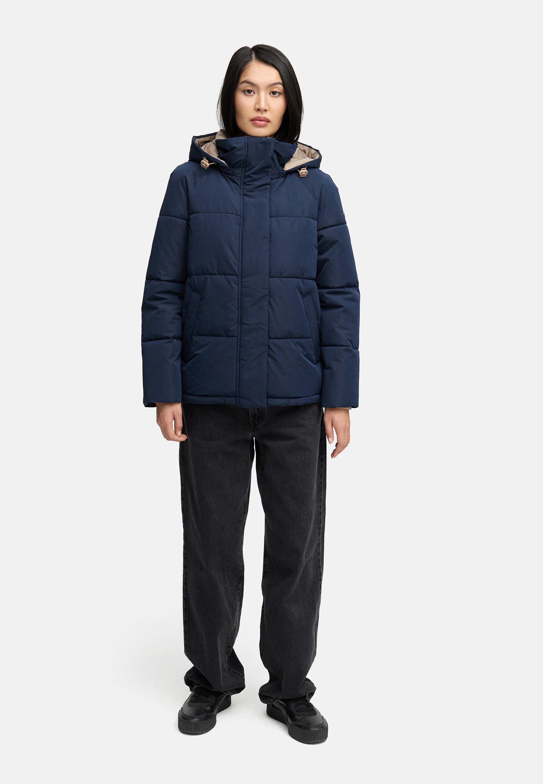 Steppjacke im Colourblocking-Style "Omariaa 16" Navy