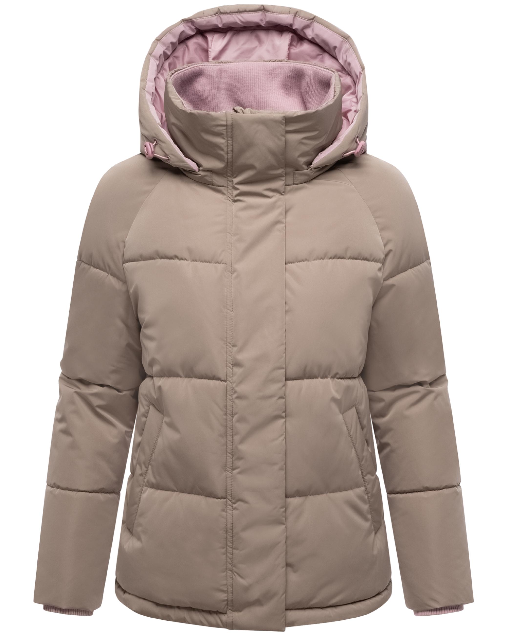 Steppjacke im Colourblocking-Style "Omariaa 16" Taupe Grey