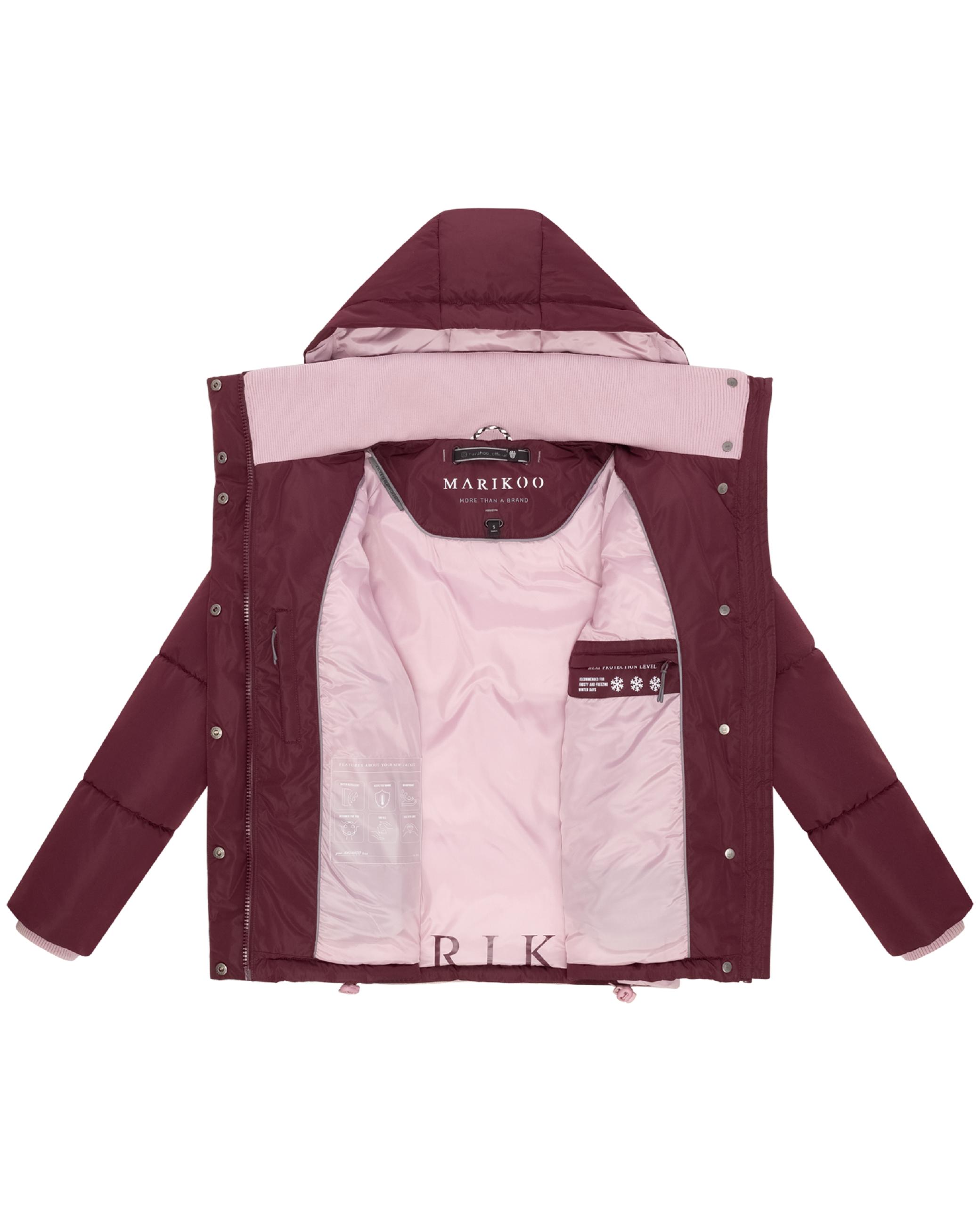 Steppjacke im Colourblocking-Style "Omariaa 16" Wine