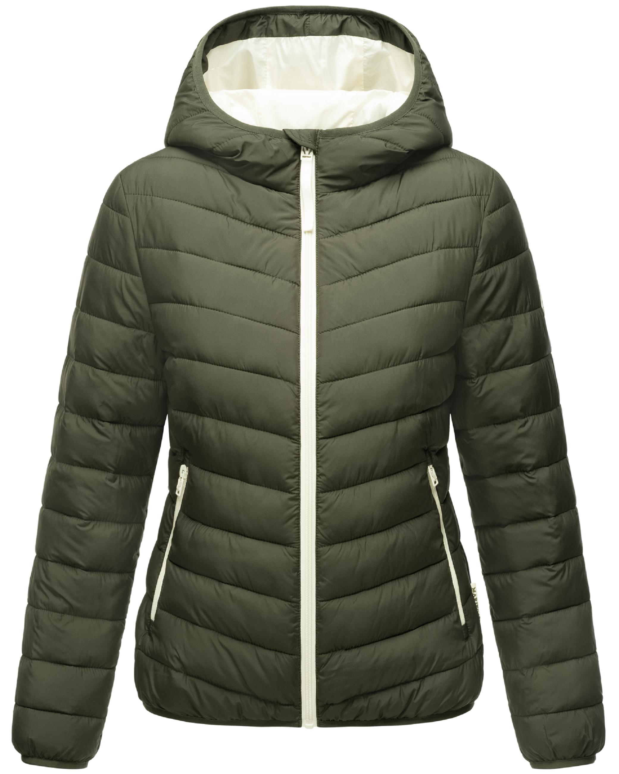 In integrierter Tragetasche verstaubare Jacke "Pack Mich Ein" Dark Olive