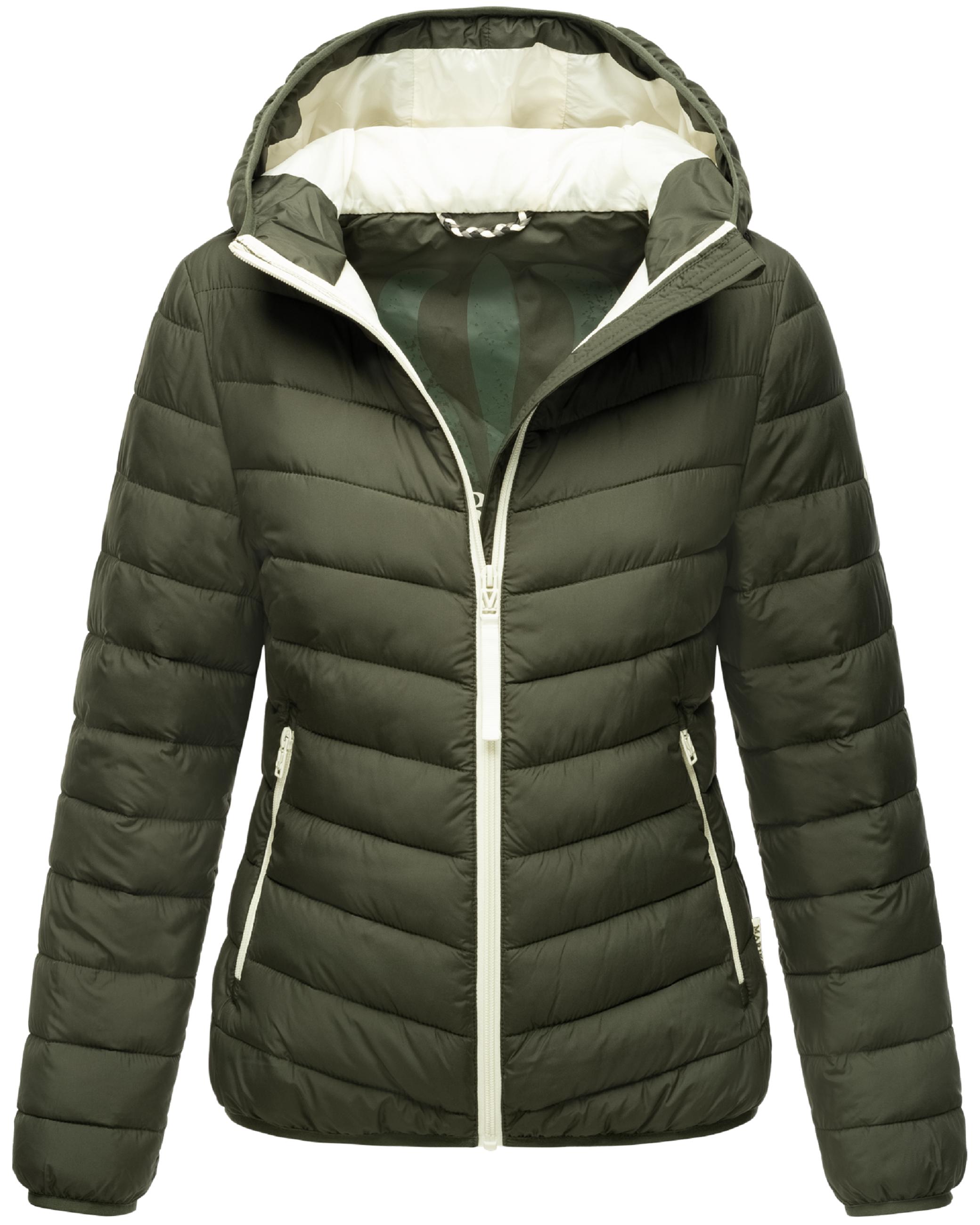 In integrierter Tragetasche verstaubare Jacke "Pack Mich Ein" Dark Olive