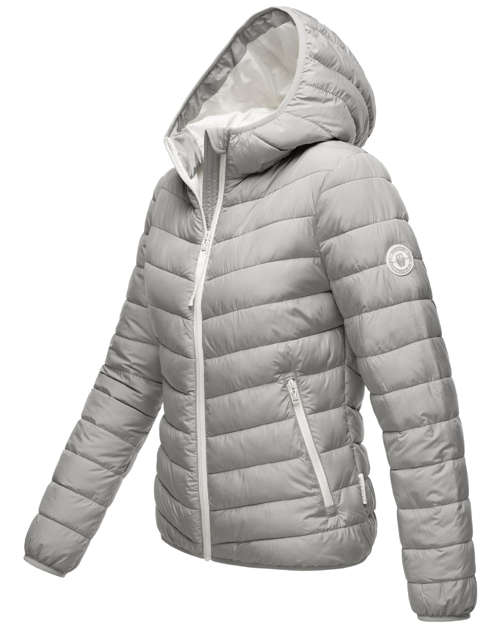 In integrierter Tragetasche verstaubare Jacke "Pack Mich Ein" Grey