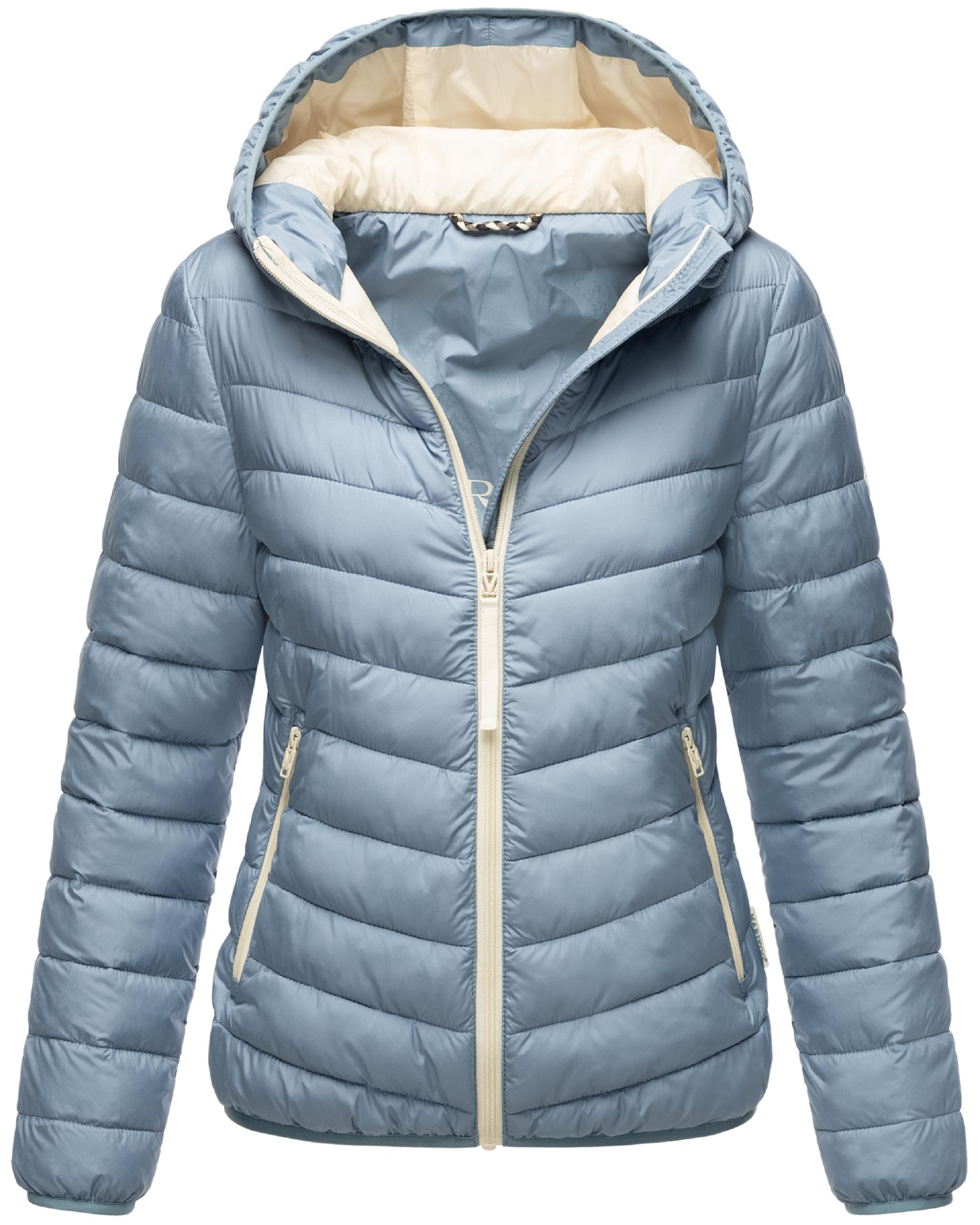 In integrierter Tragetasche verstaubare Jacke "Pack Mich Ein" Powder Blue