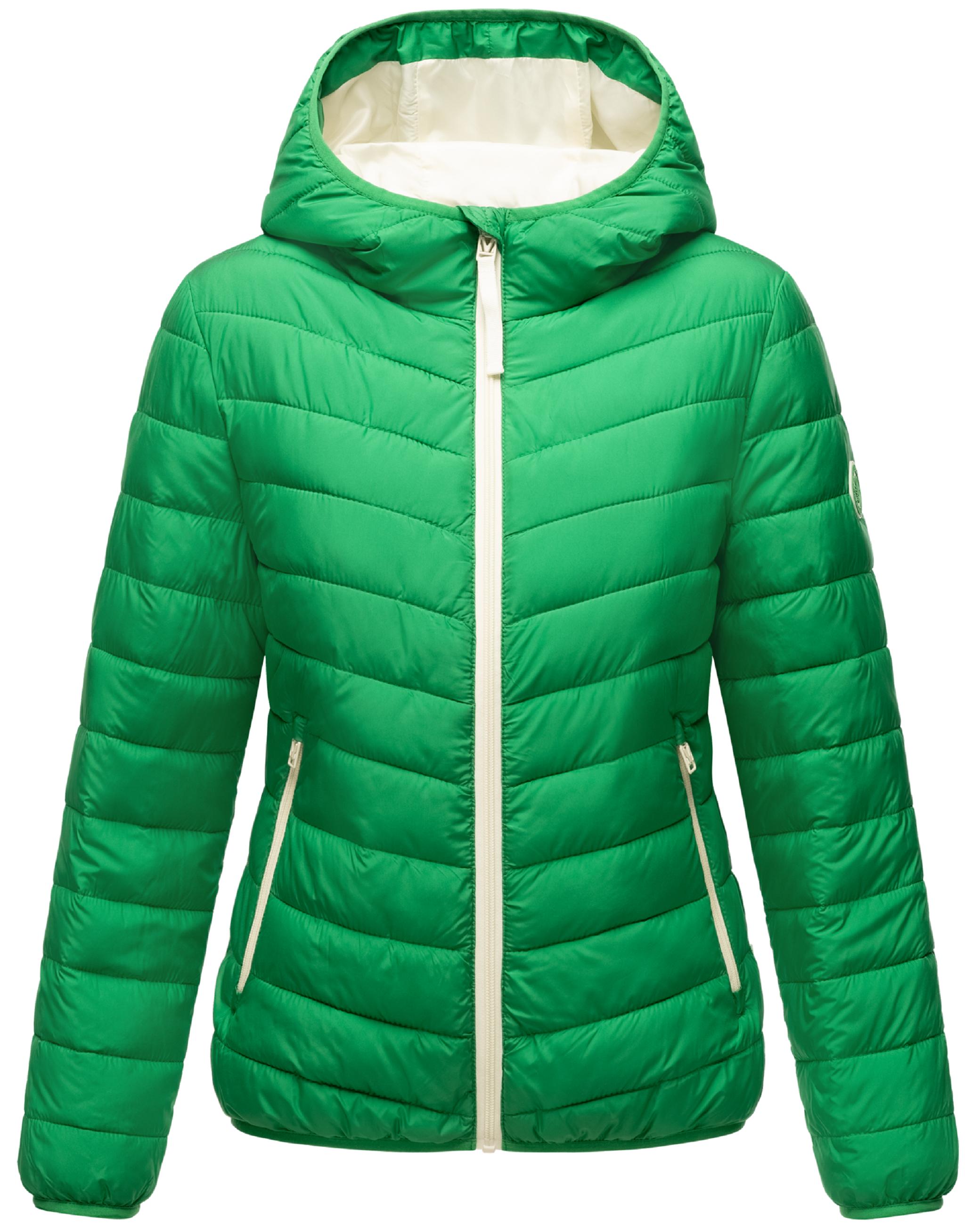 In integrierter Tragetasche verstaubare Jacke "Pack Mich Ein" Smaragd Green