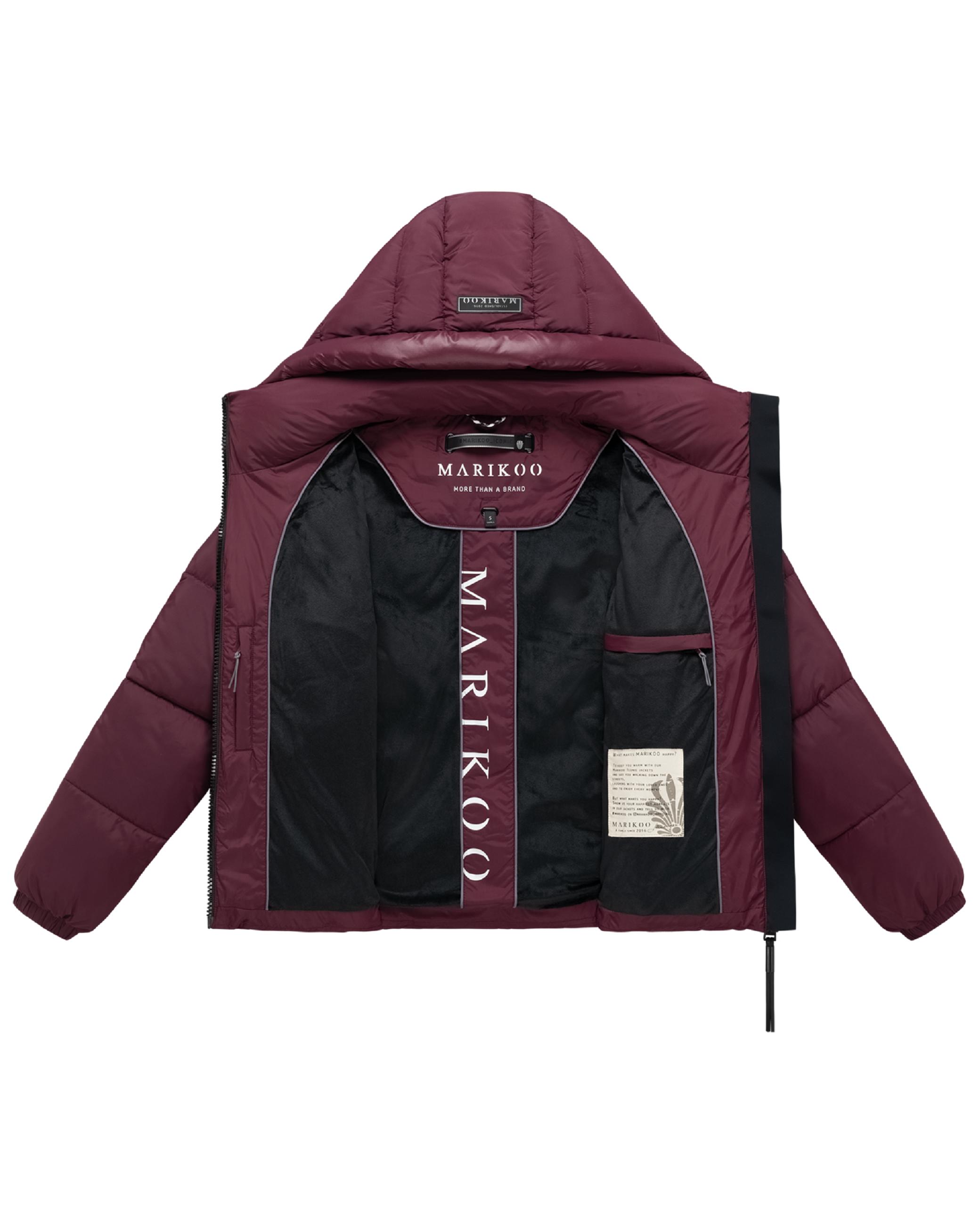 Steppjacke "Pinaa XVI" Wine