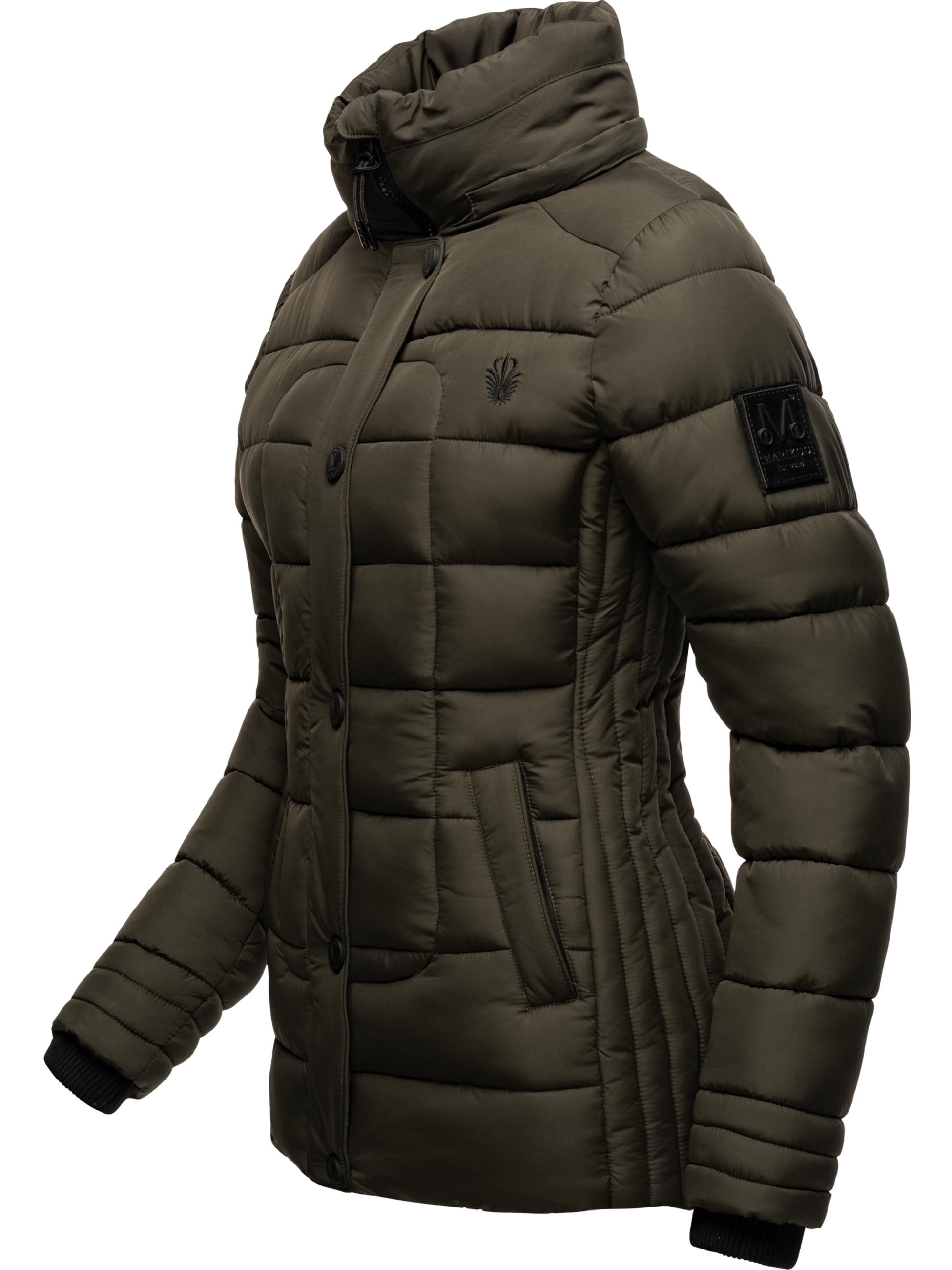 Winter Steppjacke mit Kapuze "Qesraa" Anthracite