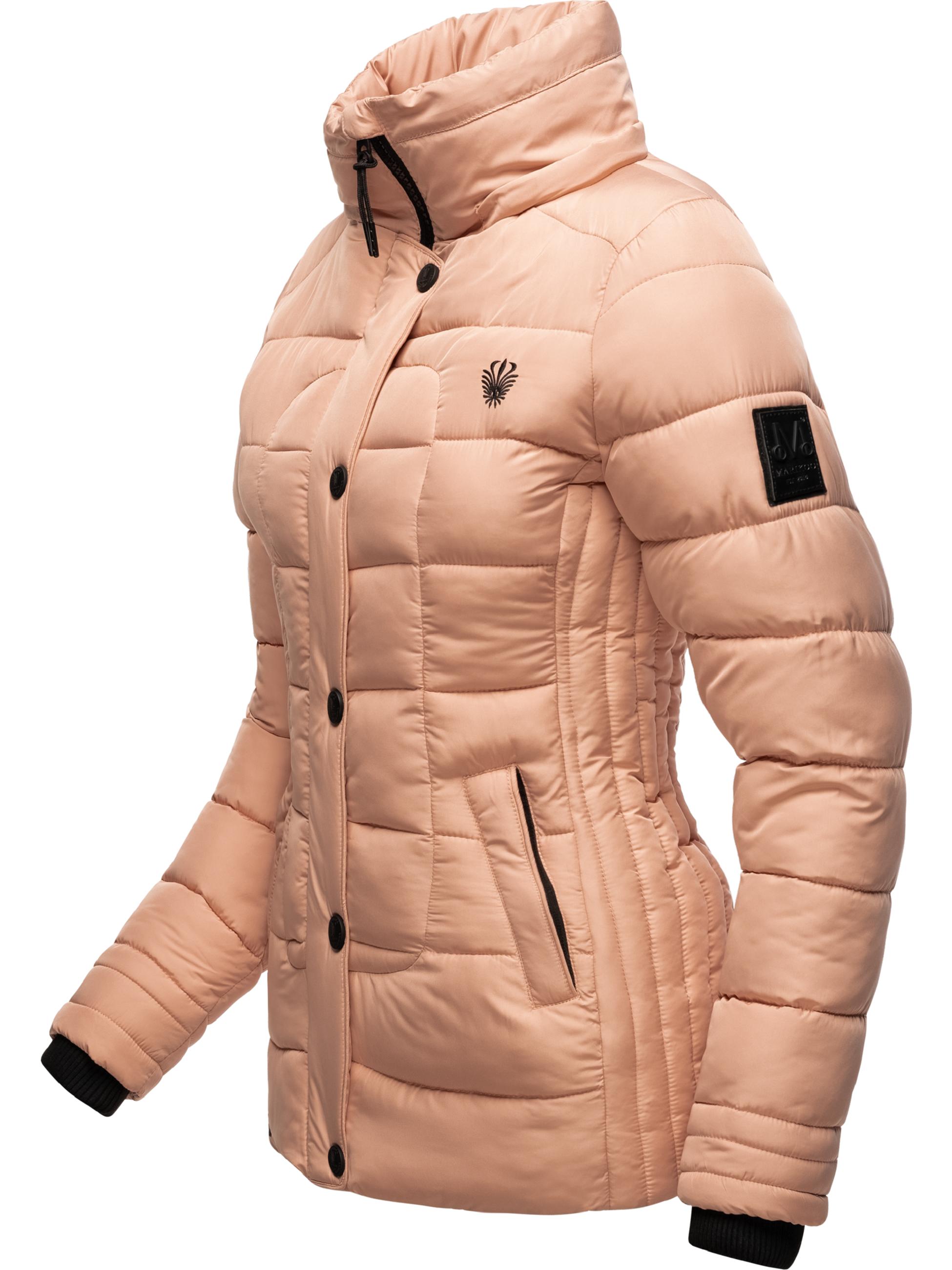 Winter Steppjacke mit Kapuze "Qesraa" Rose