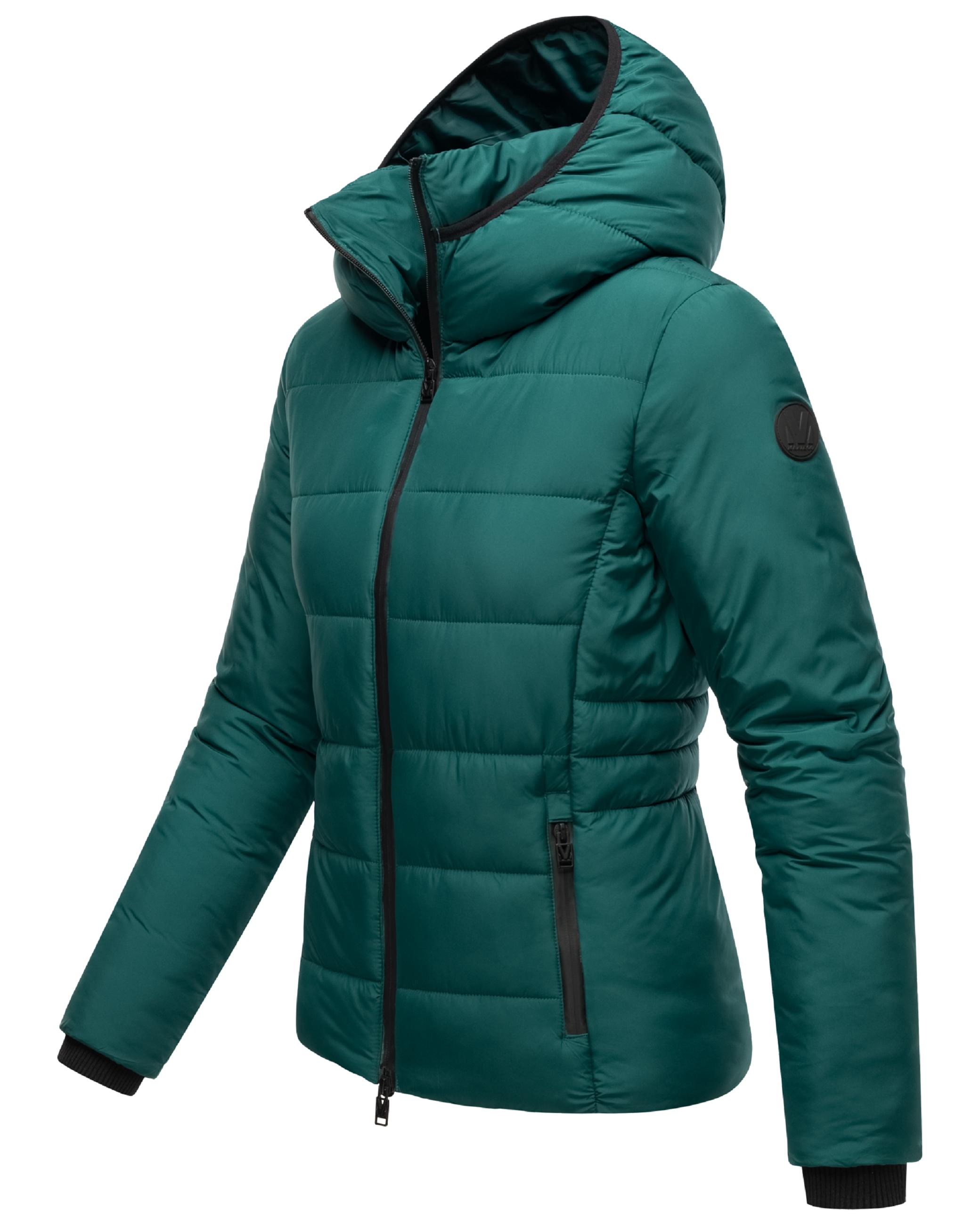 Steppjacke mit Kapuze "Radaa 16" Evergreen