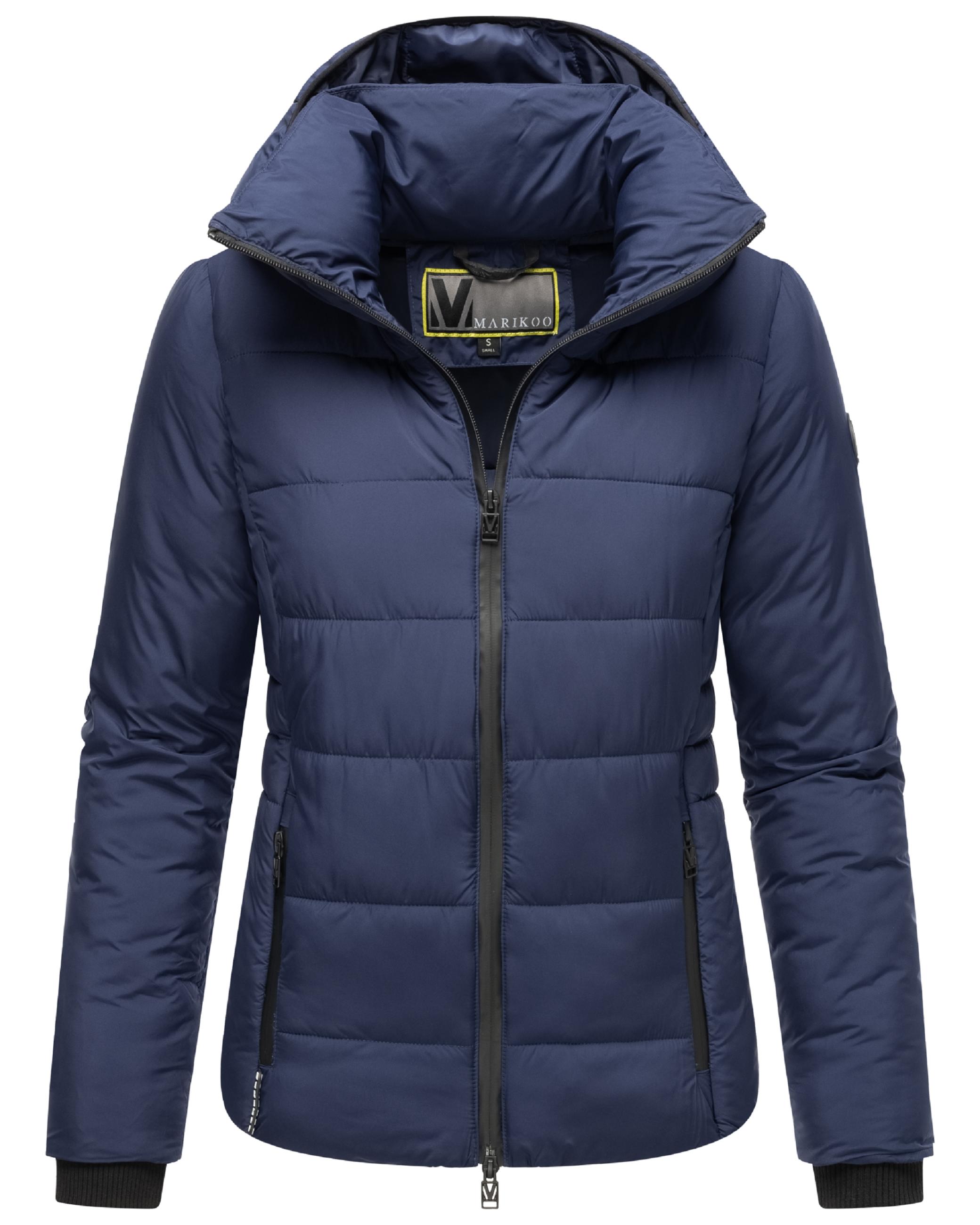 Steppjacke mit Kapuze "Radaa 16" Navy