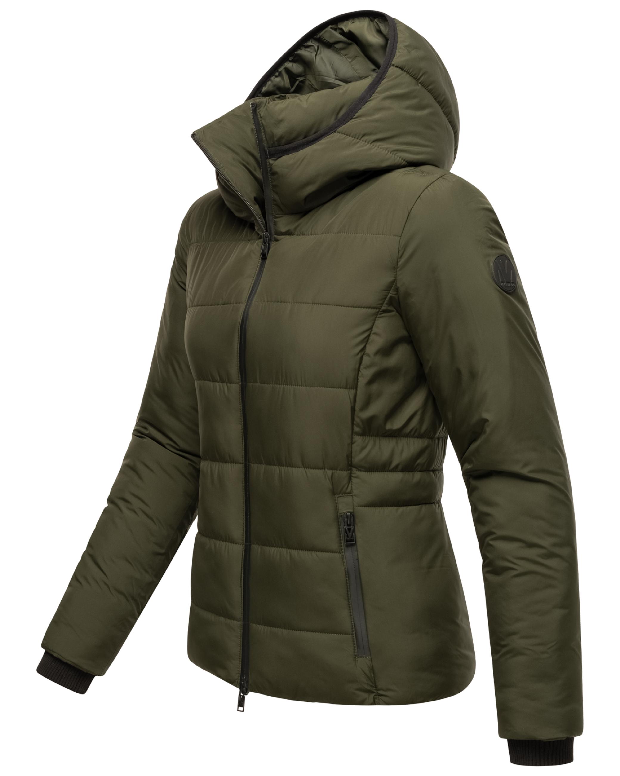 Steppjacke mit Kapuze "Radaa 16" Olive