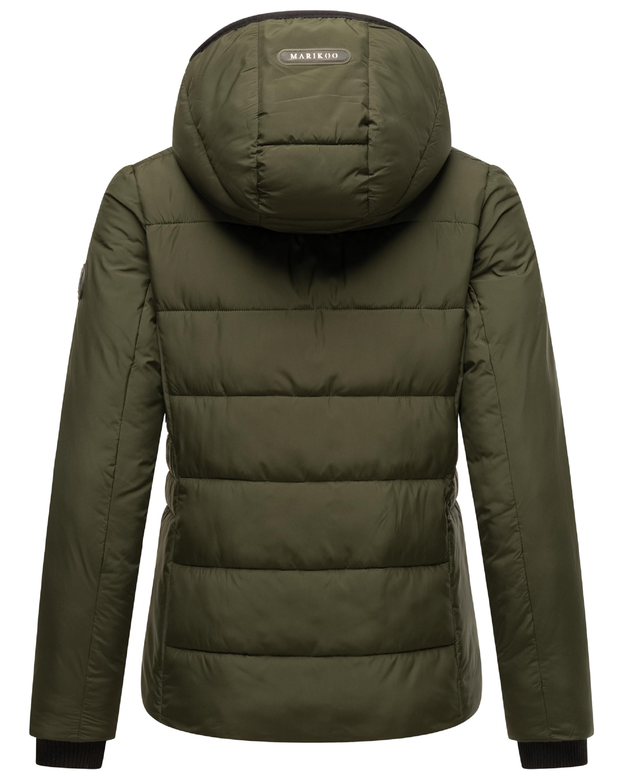 Steppjacke mit Kapuze "Radaa 16" Olive