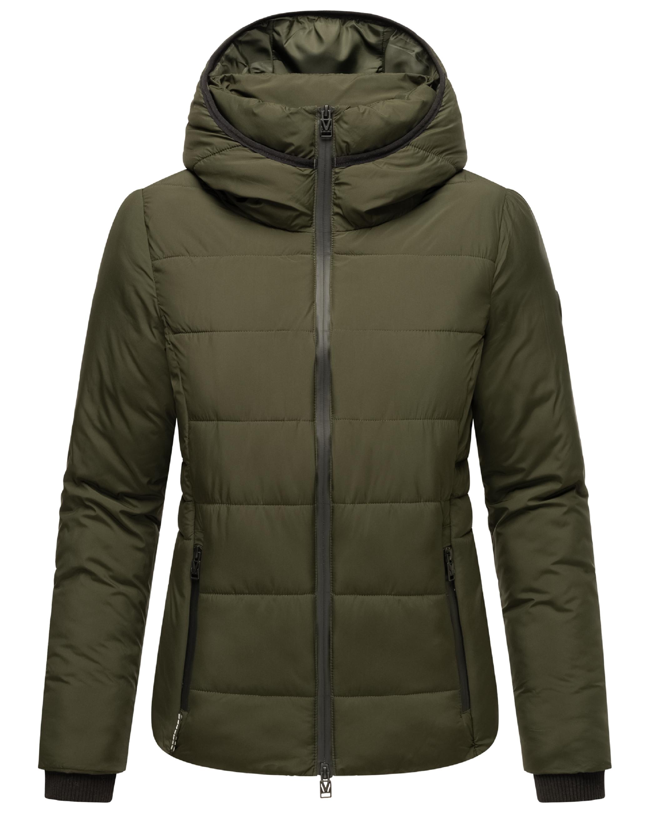 Steppjacke mit Kapuze "Radaa 16" Olive