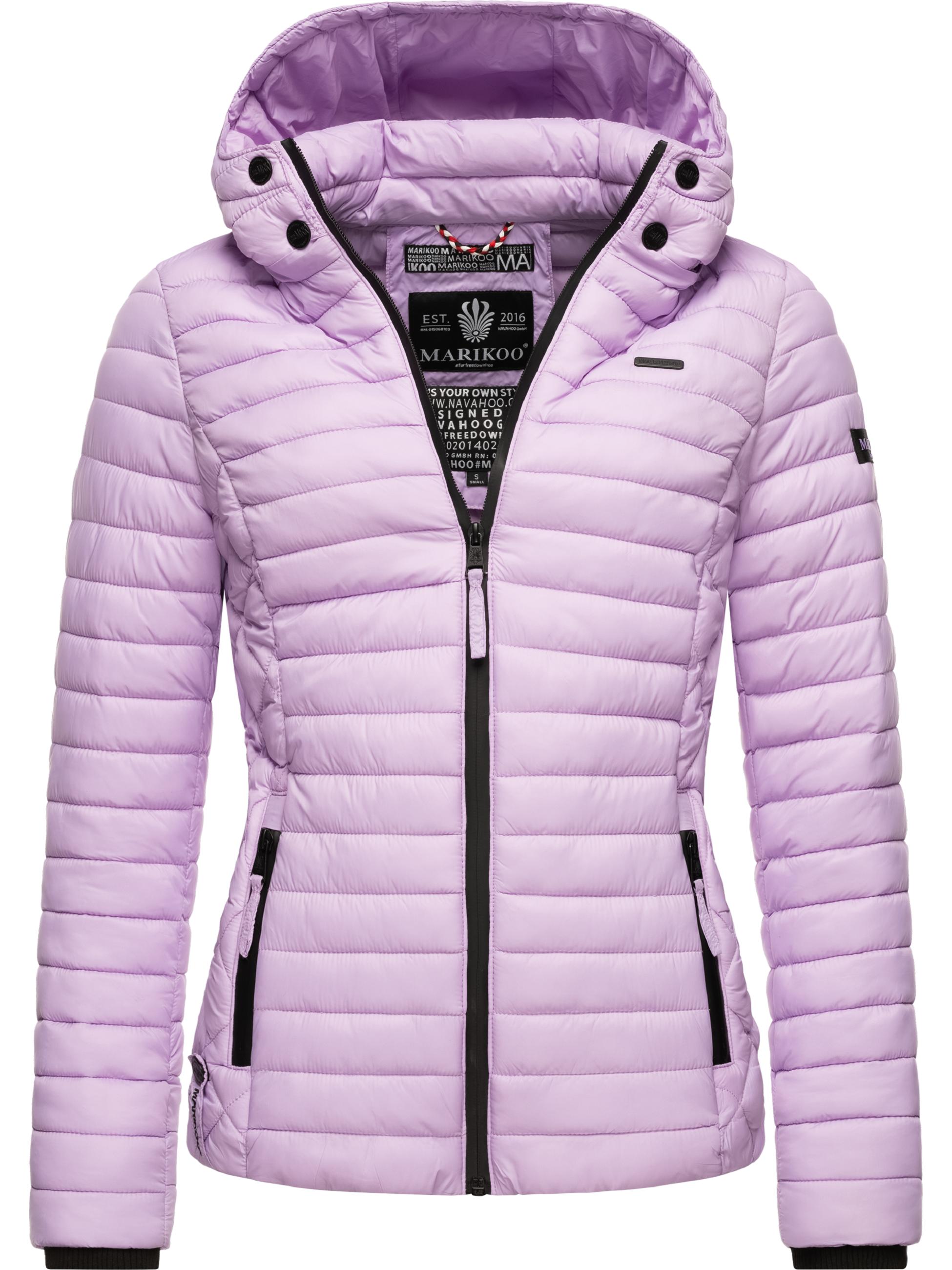 Leichte Steppjacke mit Kapuze "Samtpfote" Light Lilac