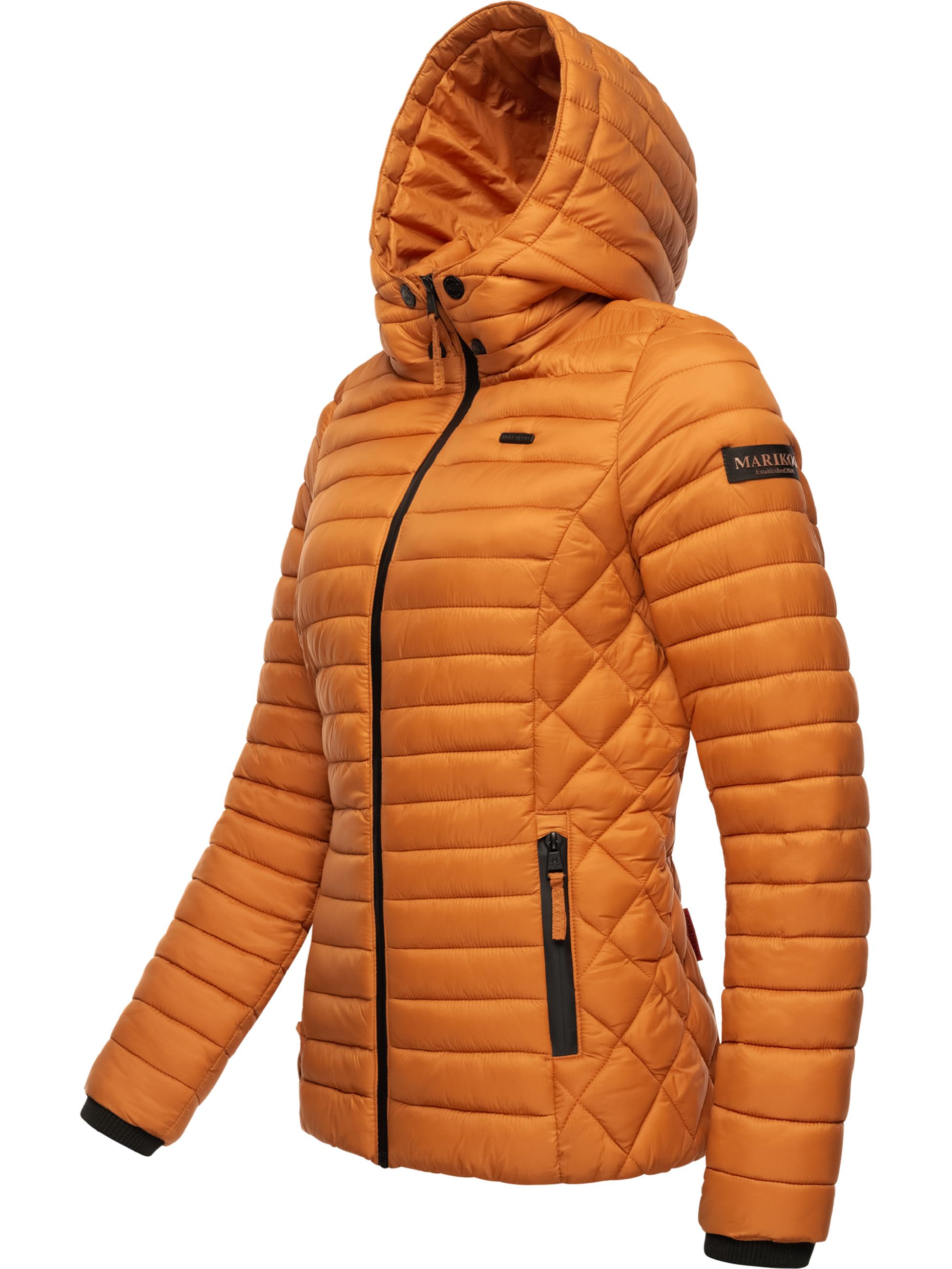 Leichte Steppjacke mit Kapuze "Samtpfote" Rusty Cinnamon