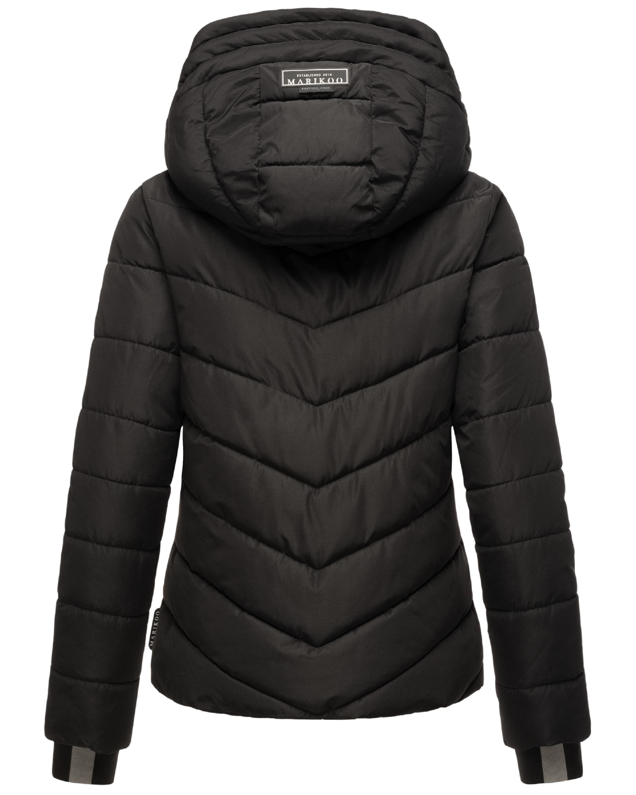 Steppjacke mit Kapuze "Samuiaa XVI" Black