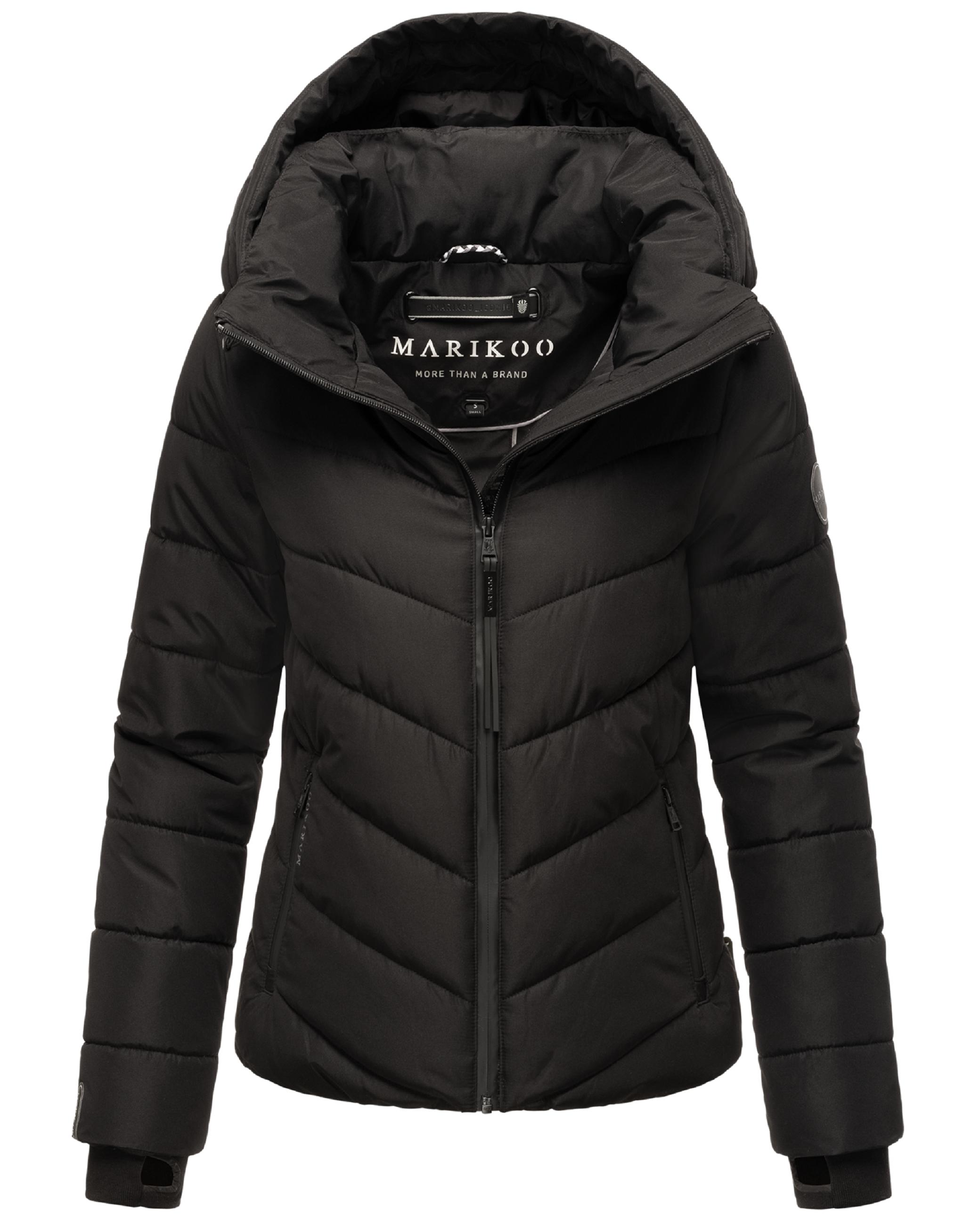 Steppjacke mit Kapuze "Samuiaa XVI" Black