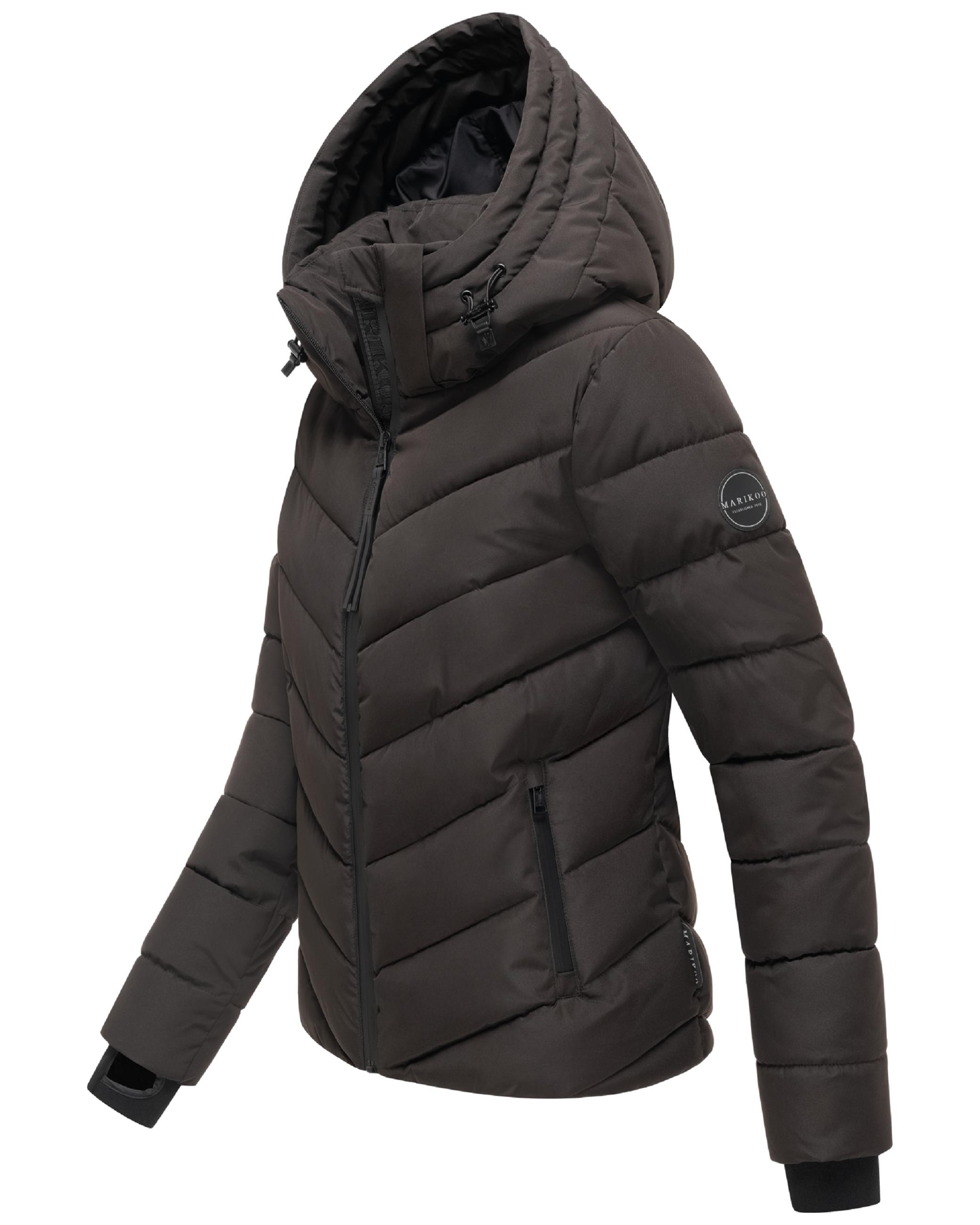 Steppjacke mit Kapuze "Samuiaa XVI" Choco