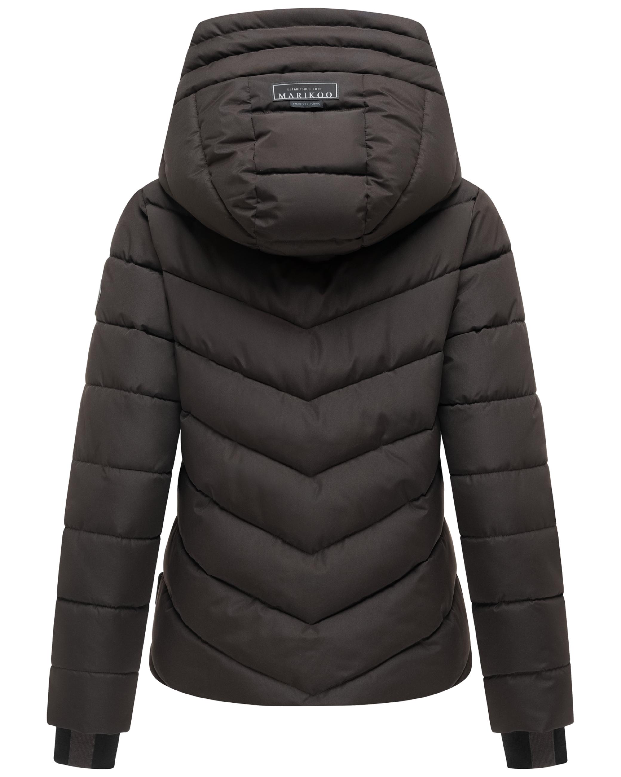 Steppjacke mit Kapuze "Samuiaa XVI" Choco
