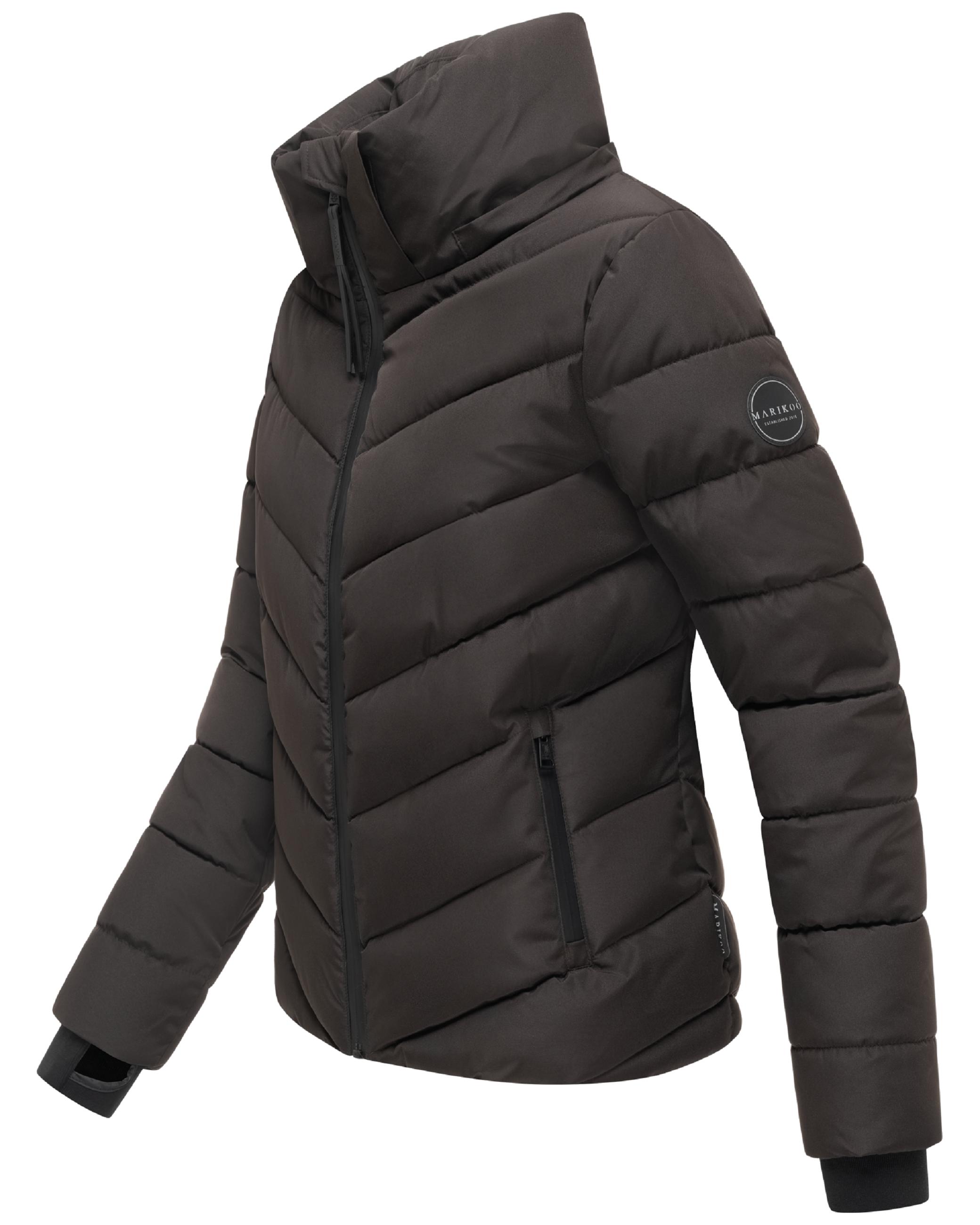 Steppjacke mit Kapuze "Samuiaa XVI" Choco