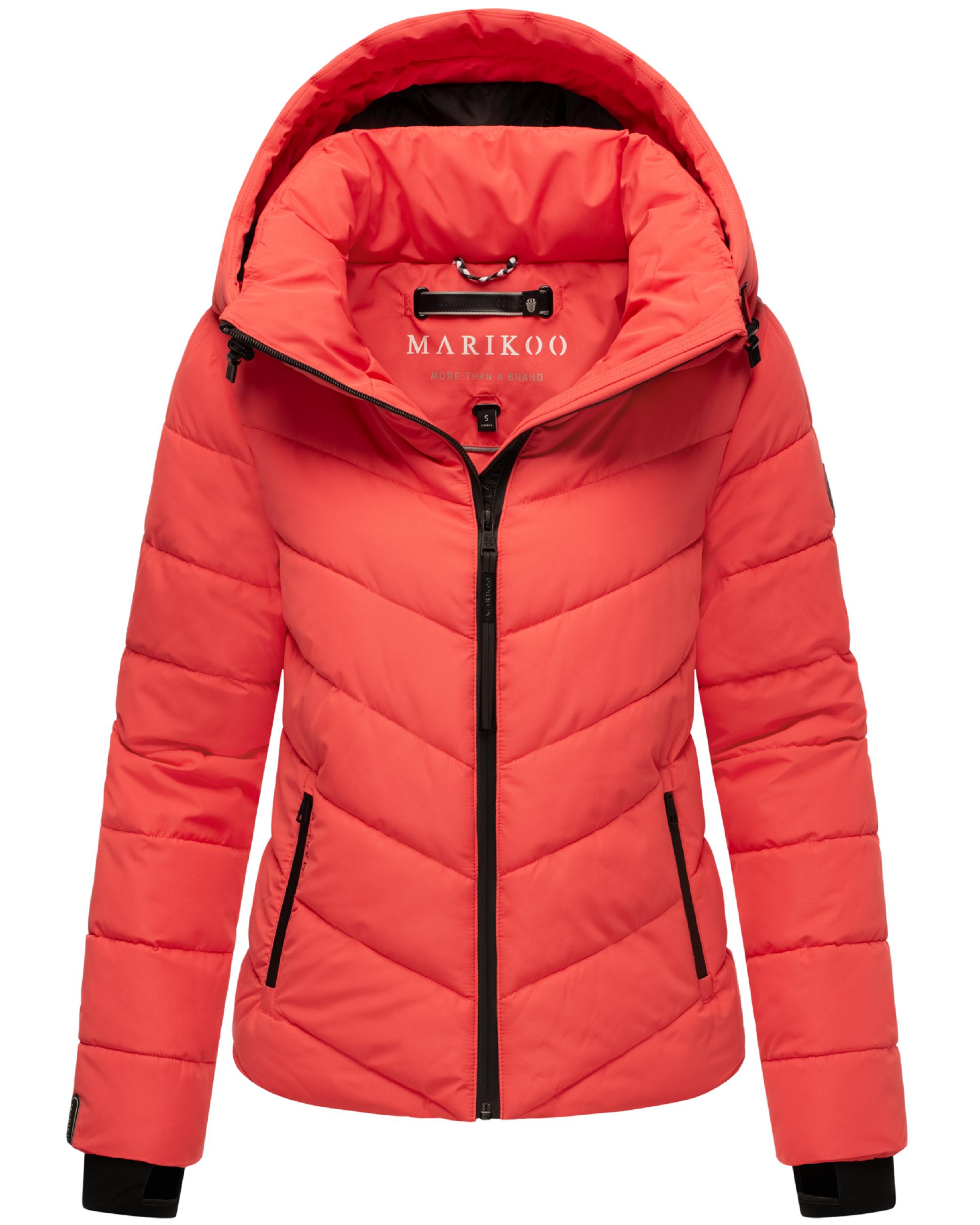 Steppjacke mit Kapuze "Samuiaa XVI" Coral Red