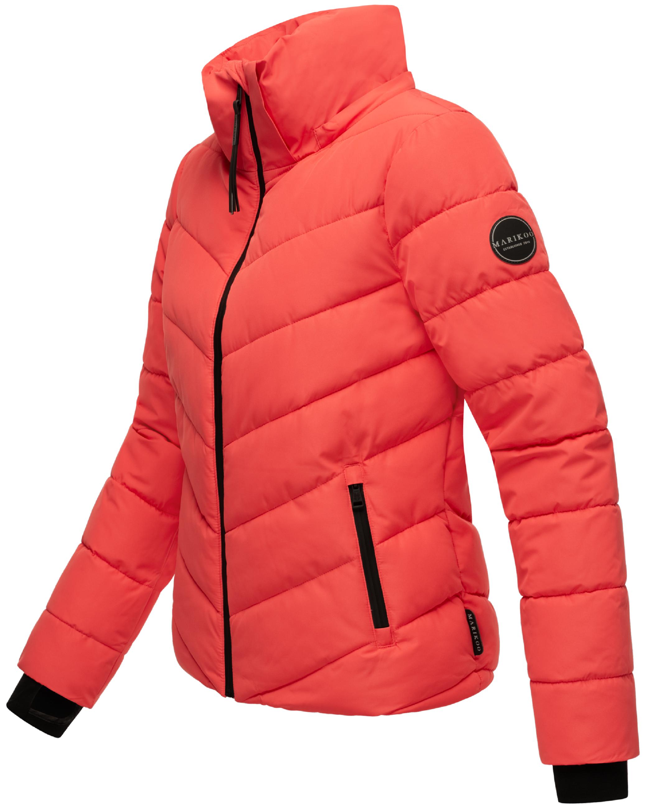 Steppjacke mit Kapuze "Samuiaa XVI" Coral Red