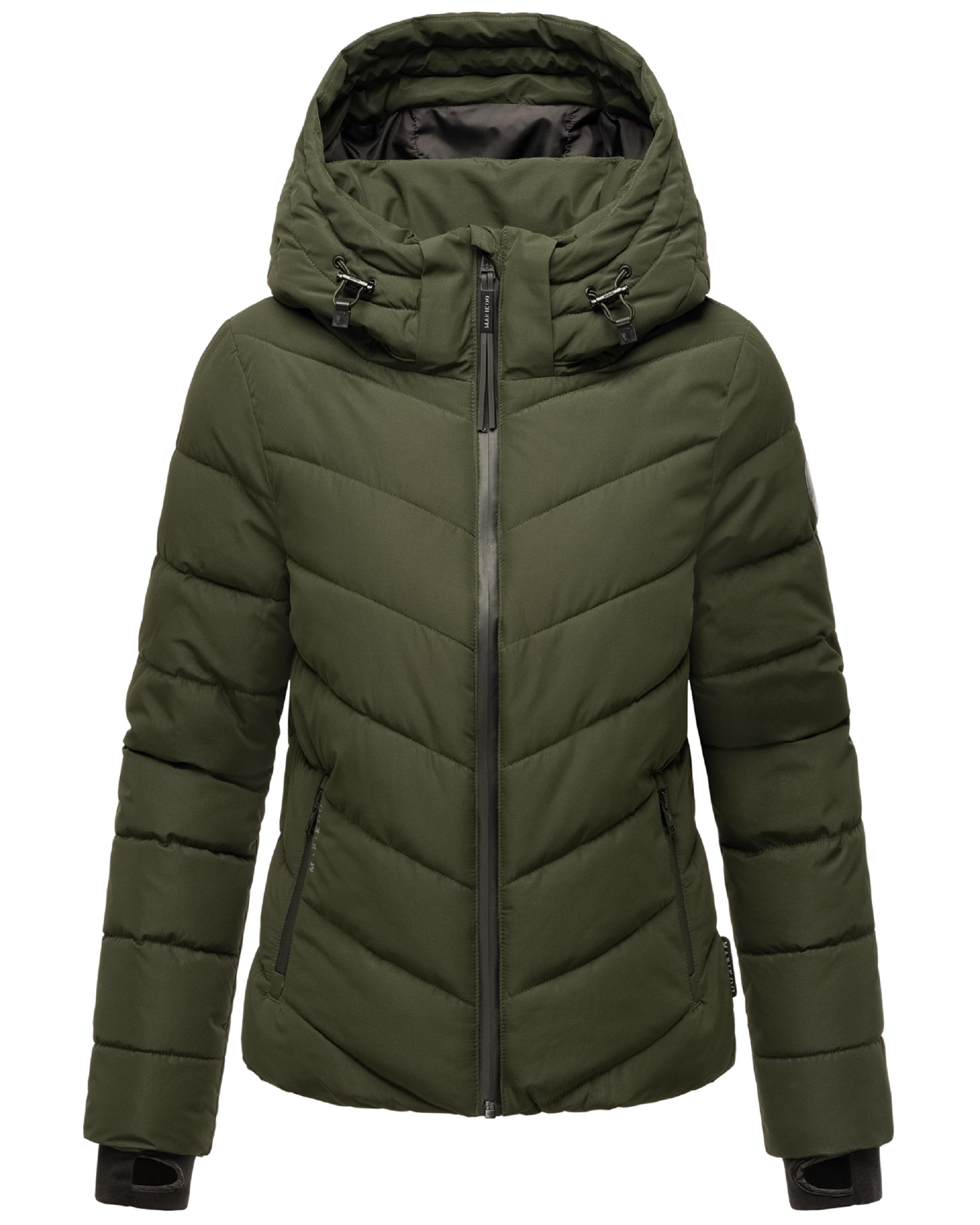 Steppjacke mit Kapuze "Samuiaa XVI" Dark Olive