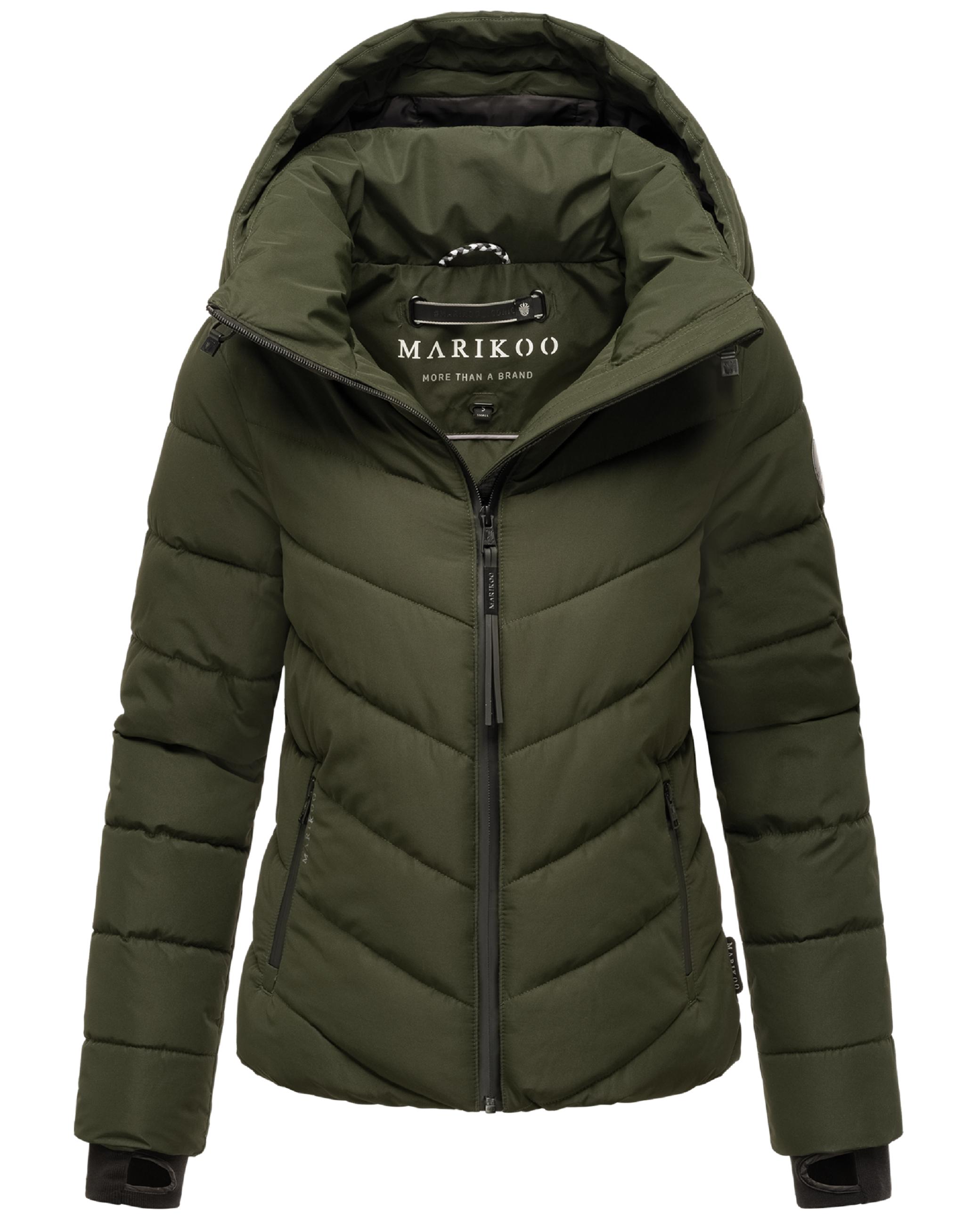 Steppjacke mit Kapuze "Samuiaa XVI" Dark Olive