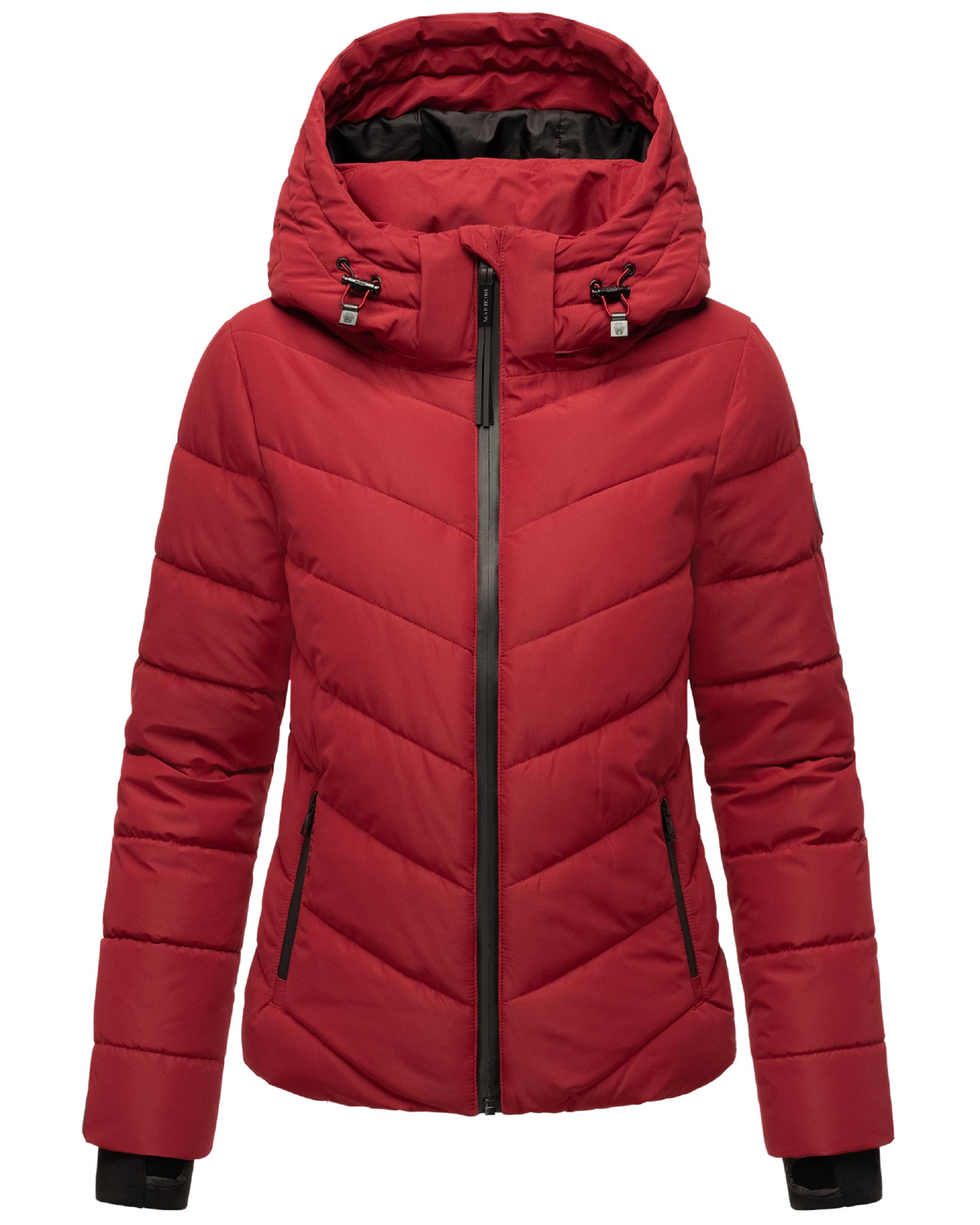 Steppjacke mit Kapuze "Samuiaa XVI" Dark Red