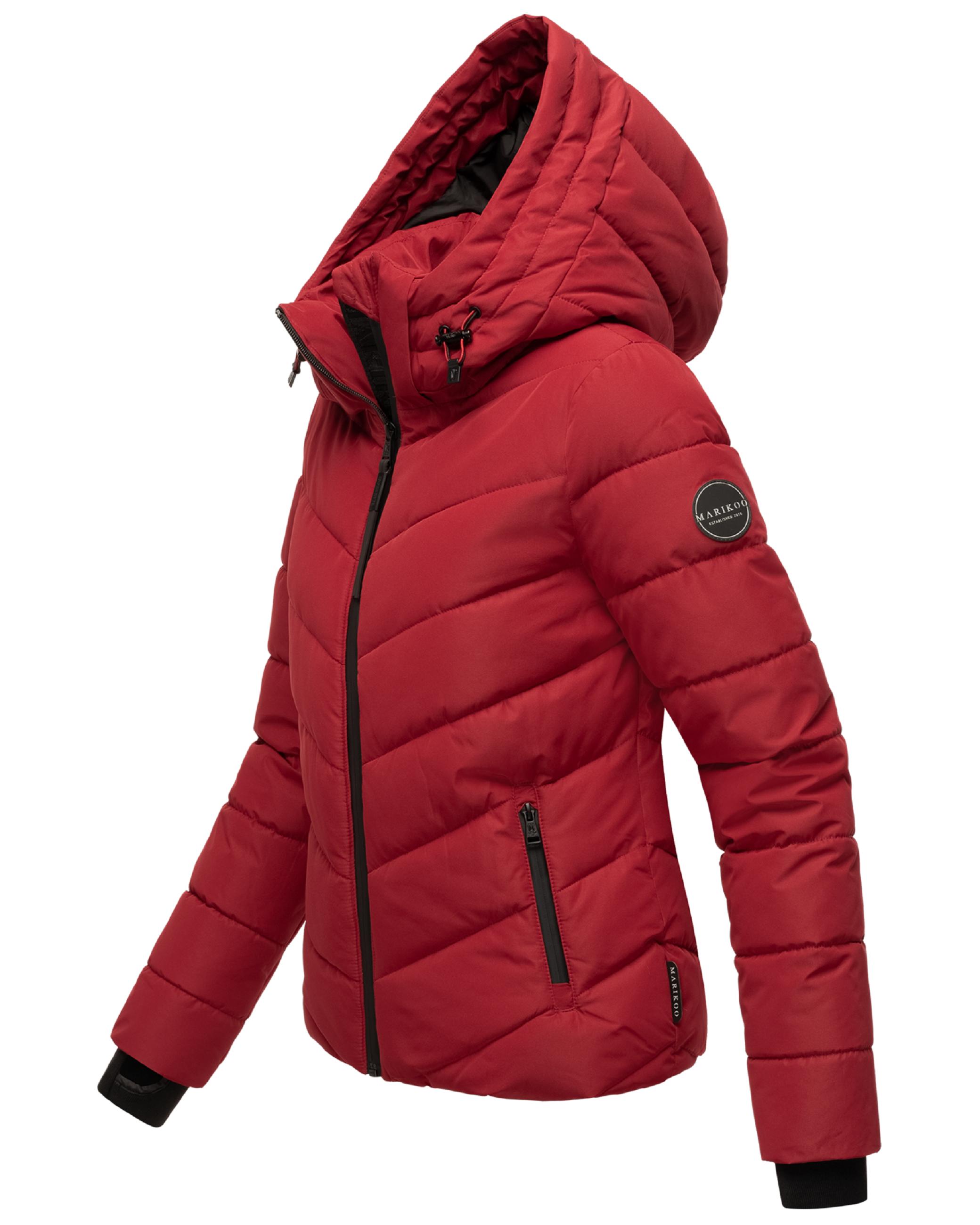 Steppjacke mit Kapuze "Samuiaa XVI" Dark Red