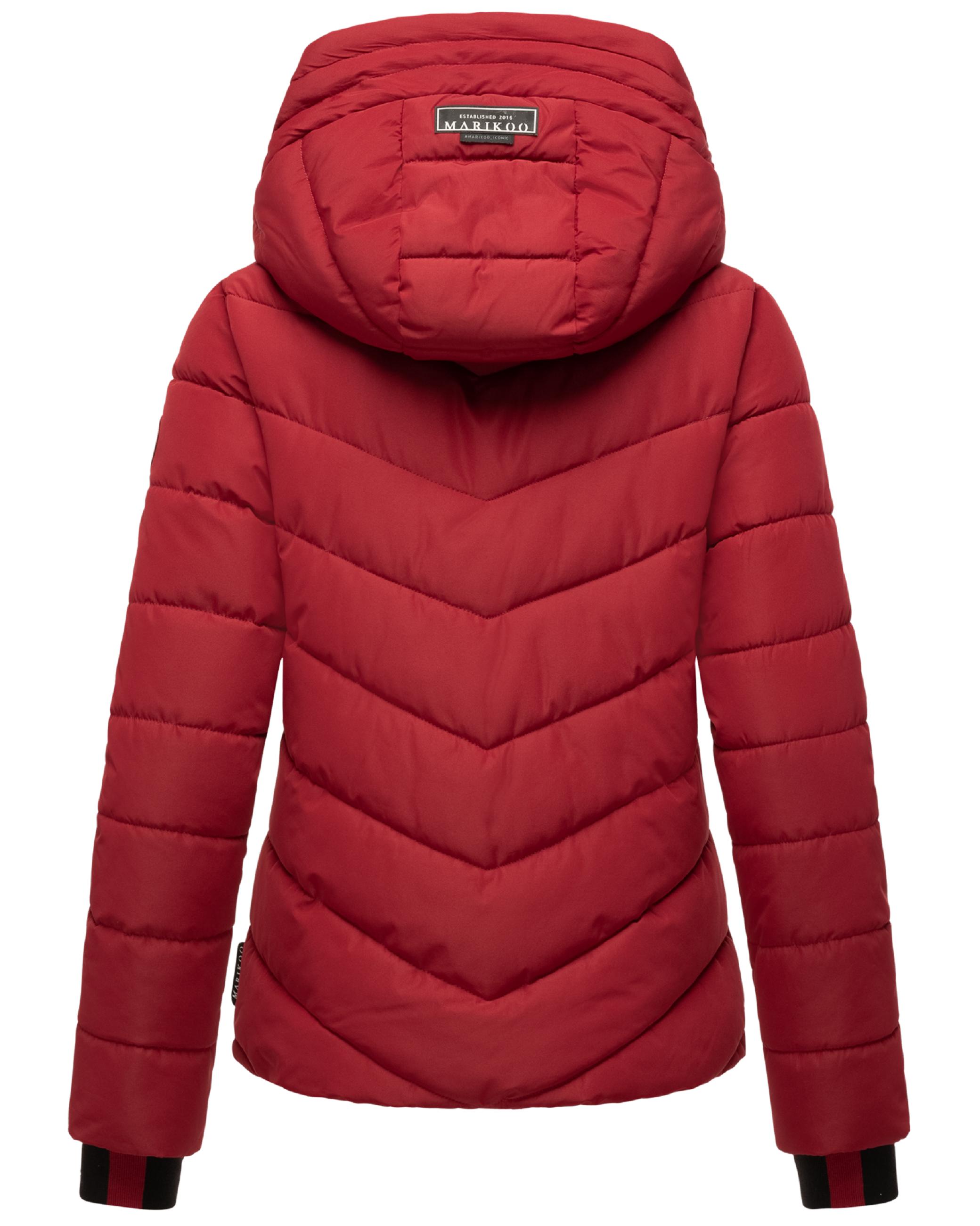 Steppjacke mit Kapuze "Samuiaa XVI" Dark Red