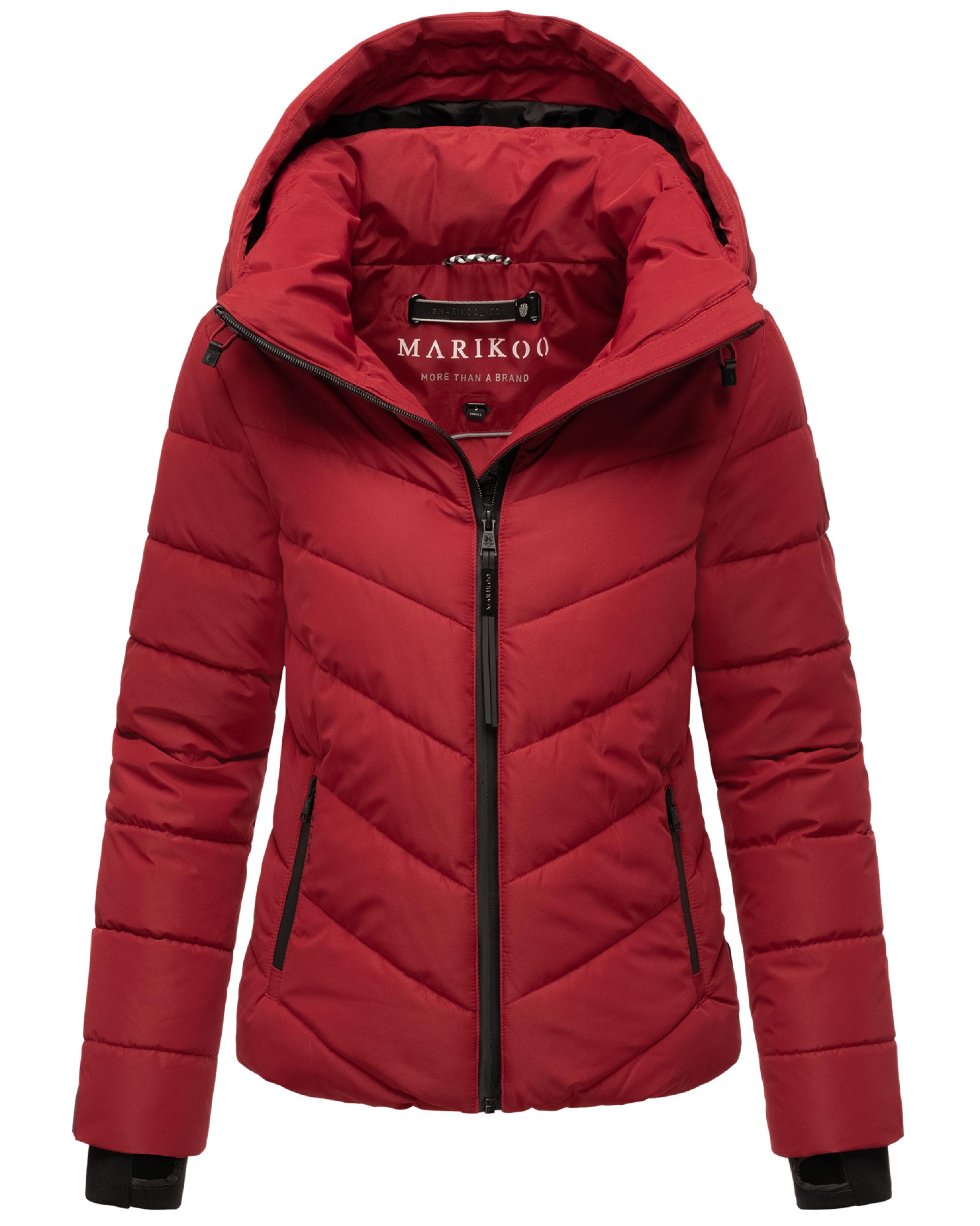 Steppjacke mit Kapuze "Samuiaa XVI" Dark Red