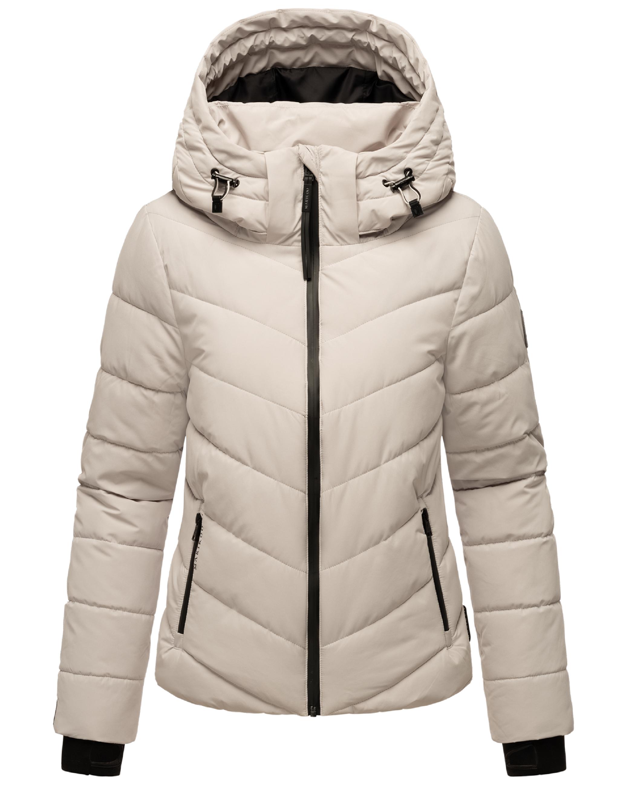 Steppjacke mit Kapuze "Samuiaa XVI" Light Grey