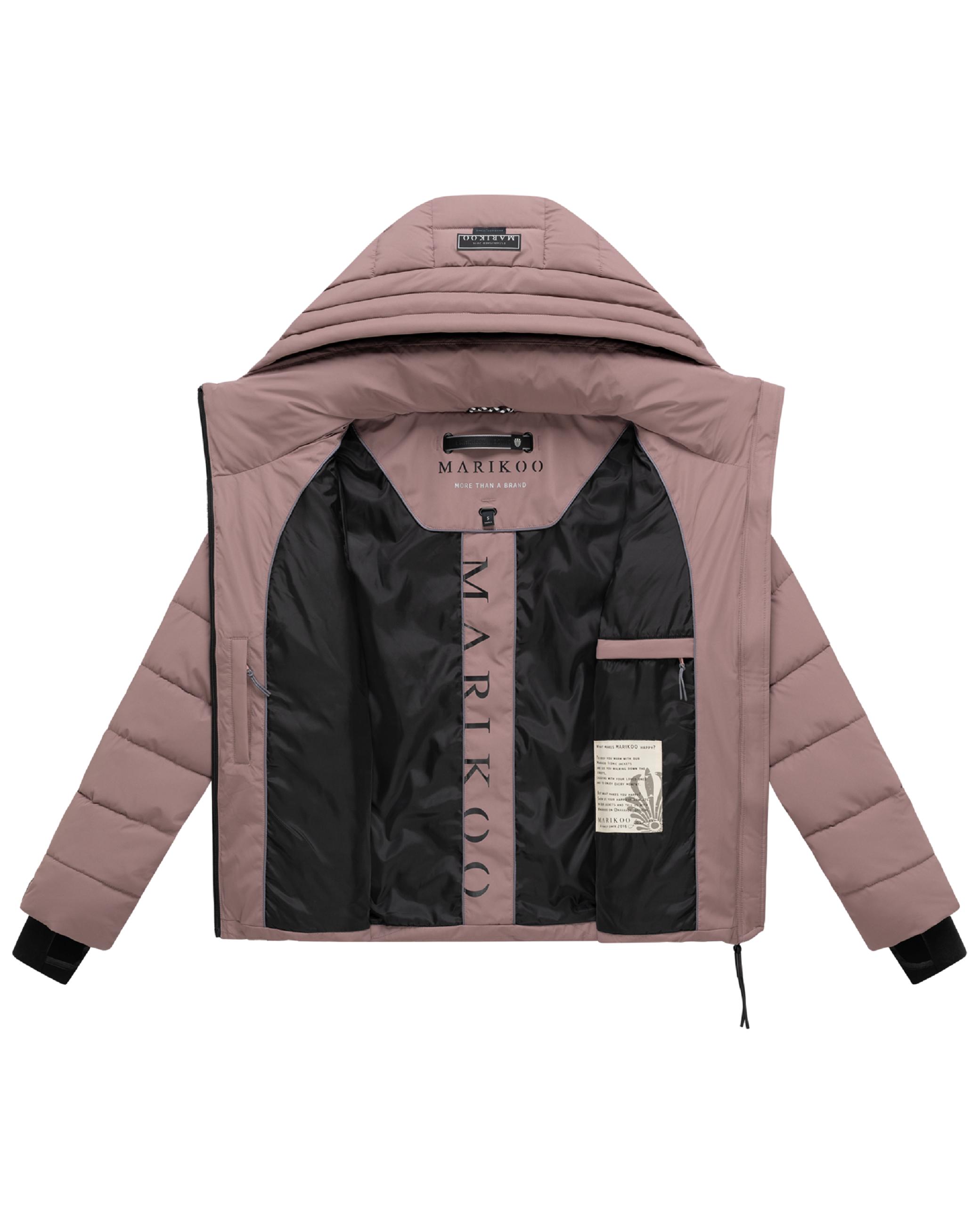 Steppjacke mit Kapuze "Samuiaa XVI" Mauve