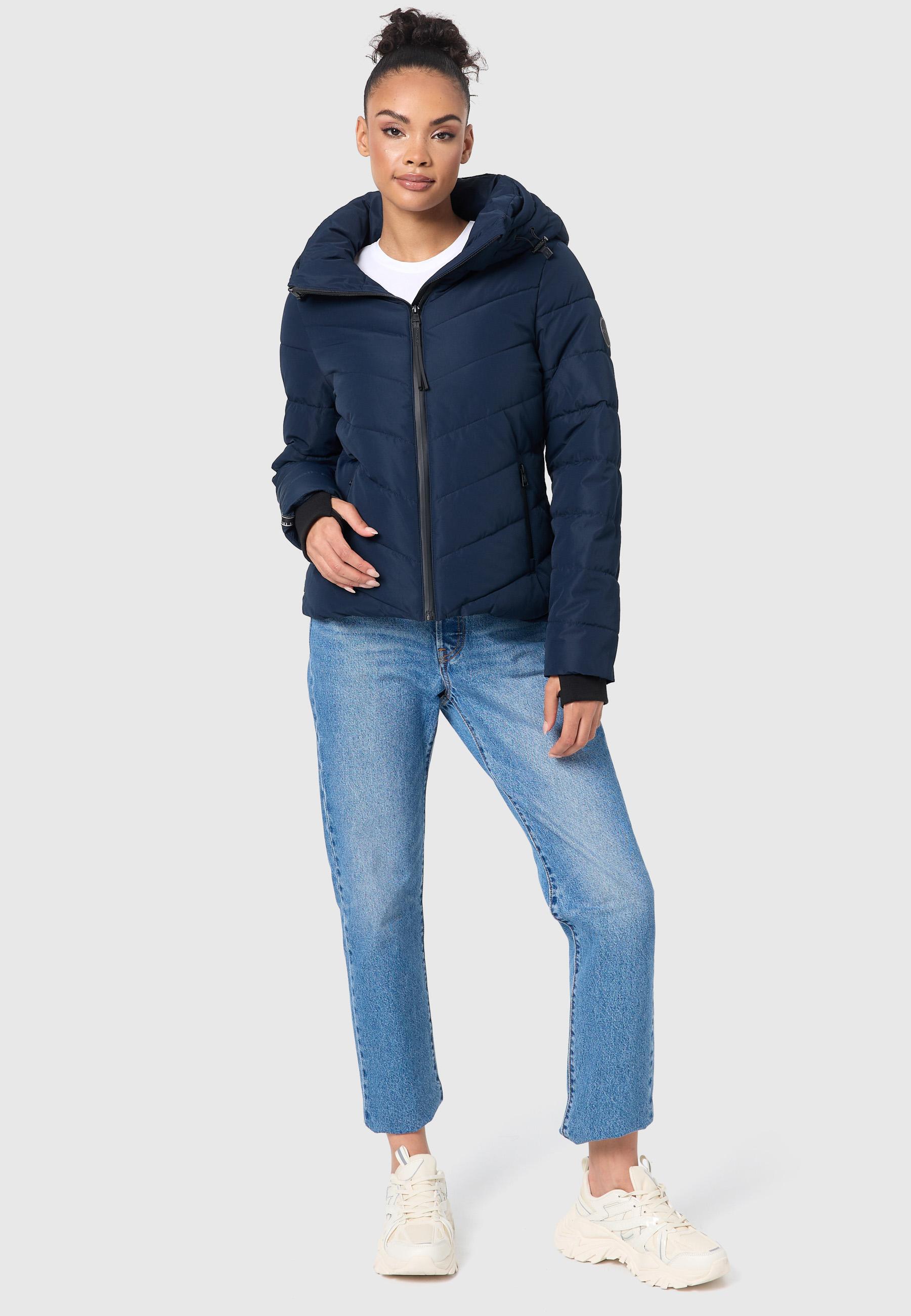 Steppjacke mit Kapuze "Samuiaa XVI" Navy