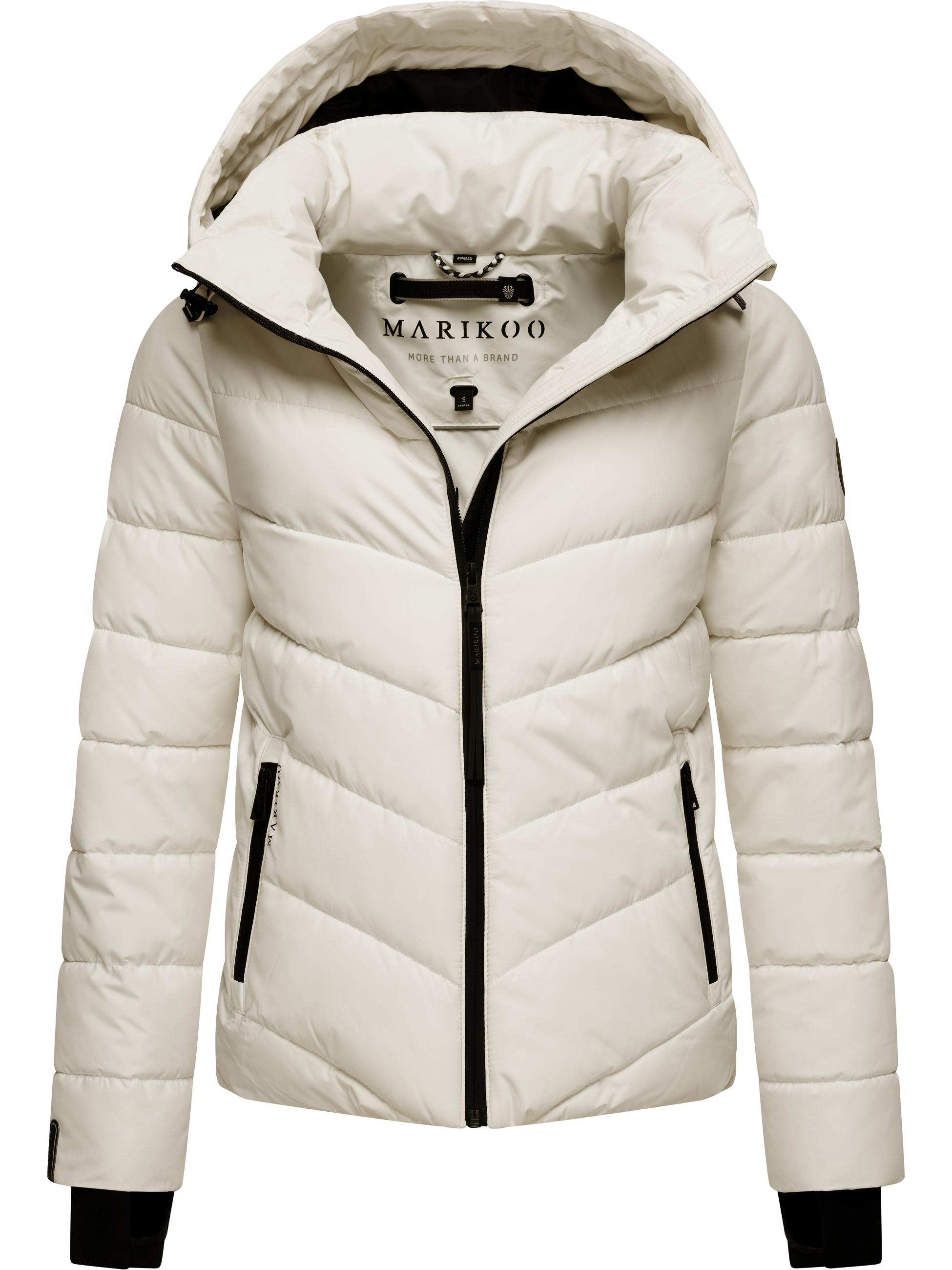 Steppjacke mit Kapuze "Samuiaa XVI" Offwhite