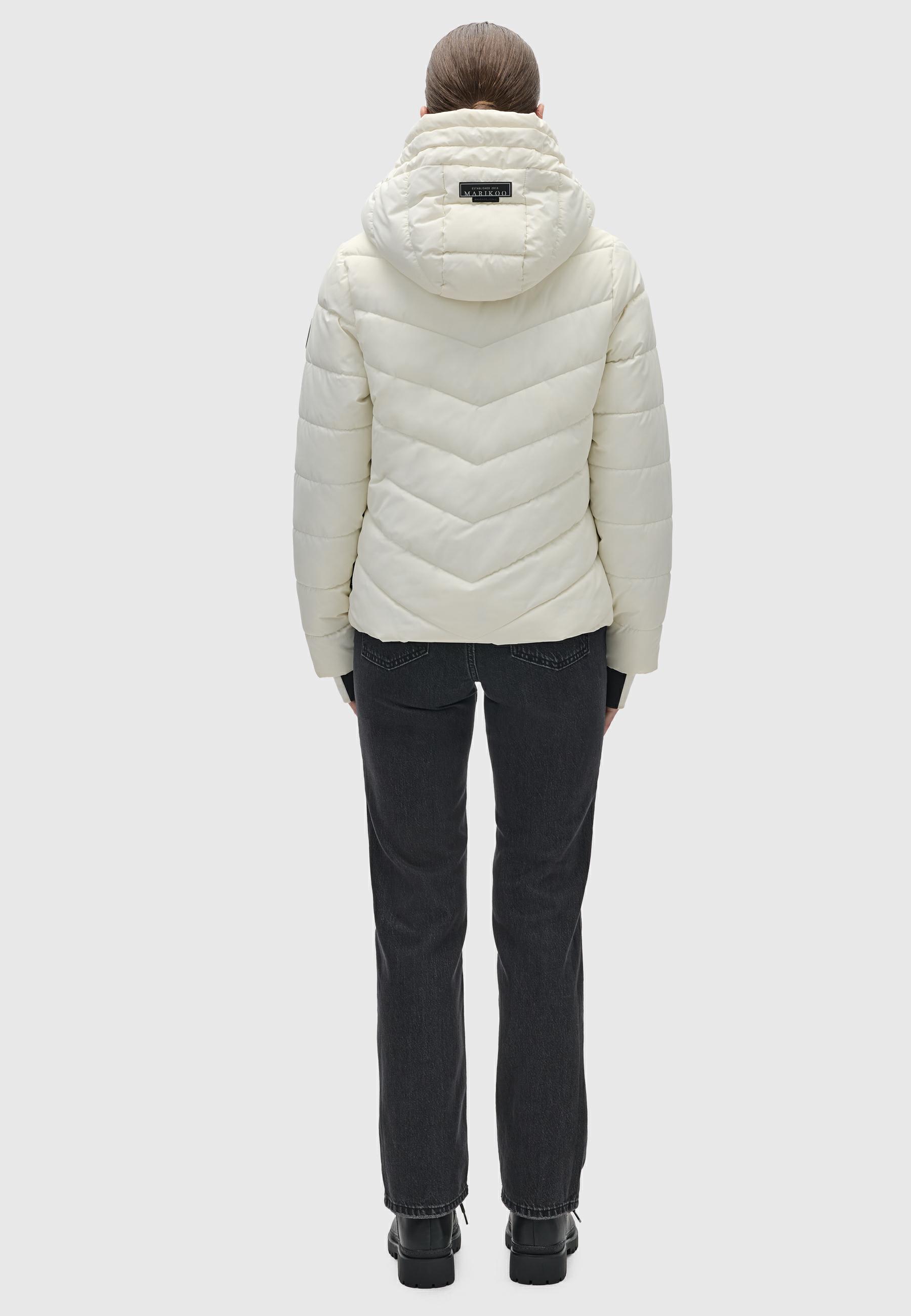 Steppjacke mit Kapuze "Samuiaa XVI" Offwhite