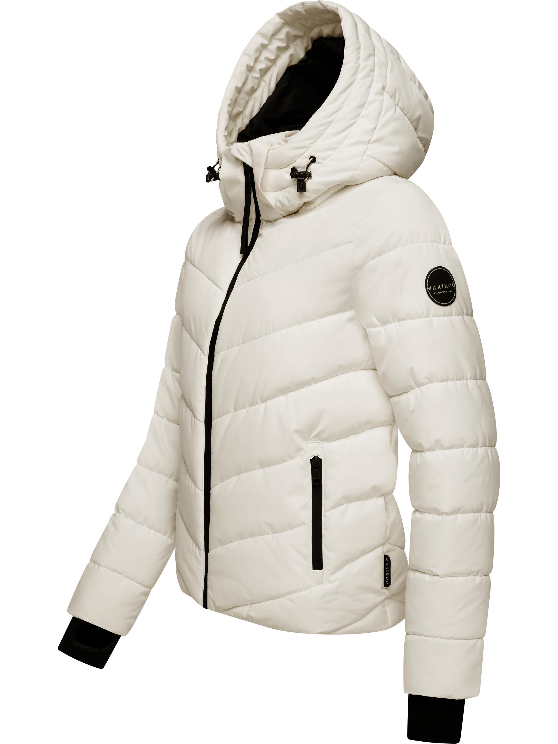 Steppjacke mit Kapuze "Samuiaa XVI" Offwhite