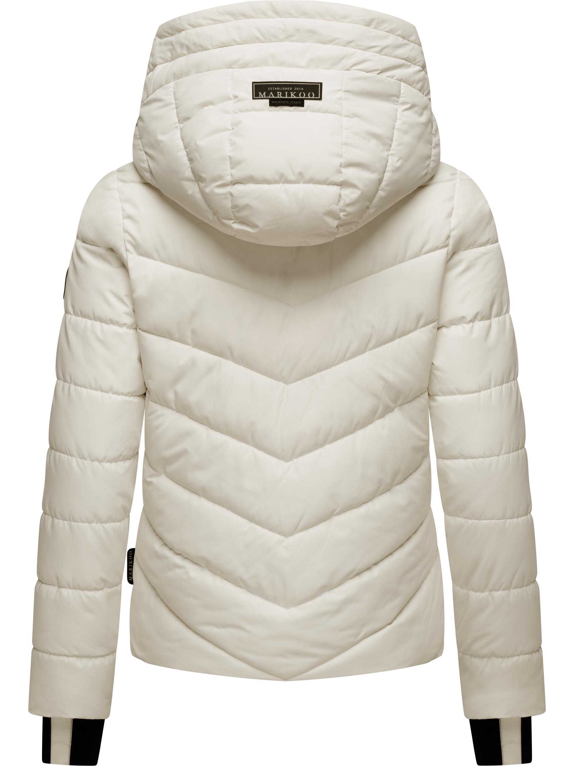 Steppjacke mit Kapuze "Samuiaa XVI" Offwhite