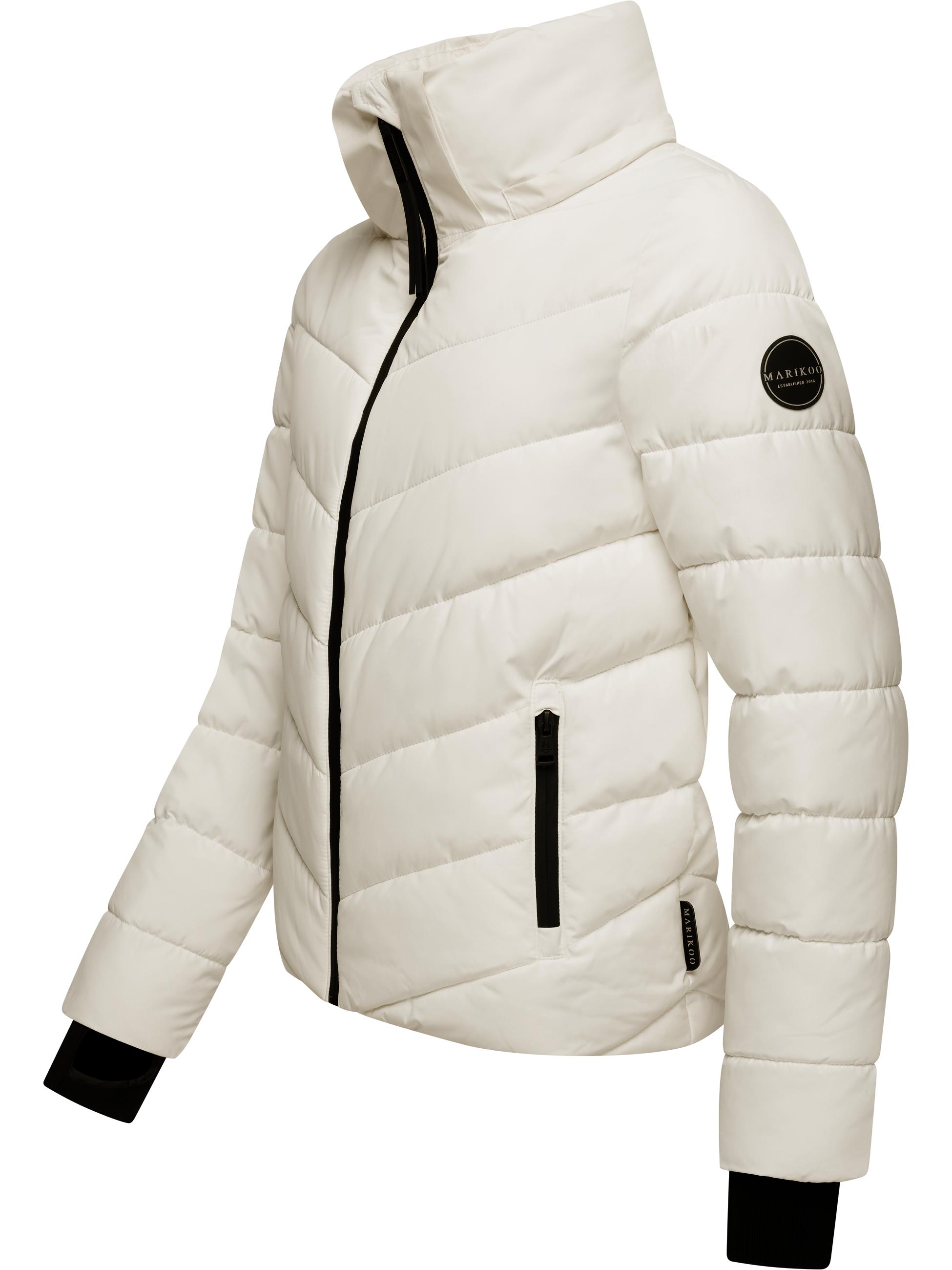 Steppjacke mit Kapuze "Samuiaa XVI" Offwhite