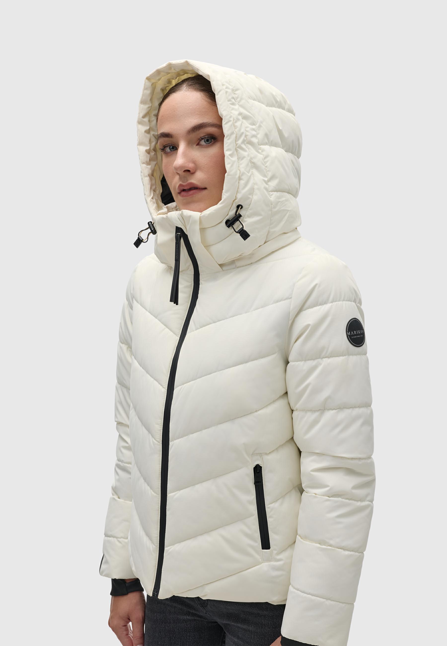 Steppjacke mit Kapuze "Samuiaa XVI" Offwhite