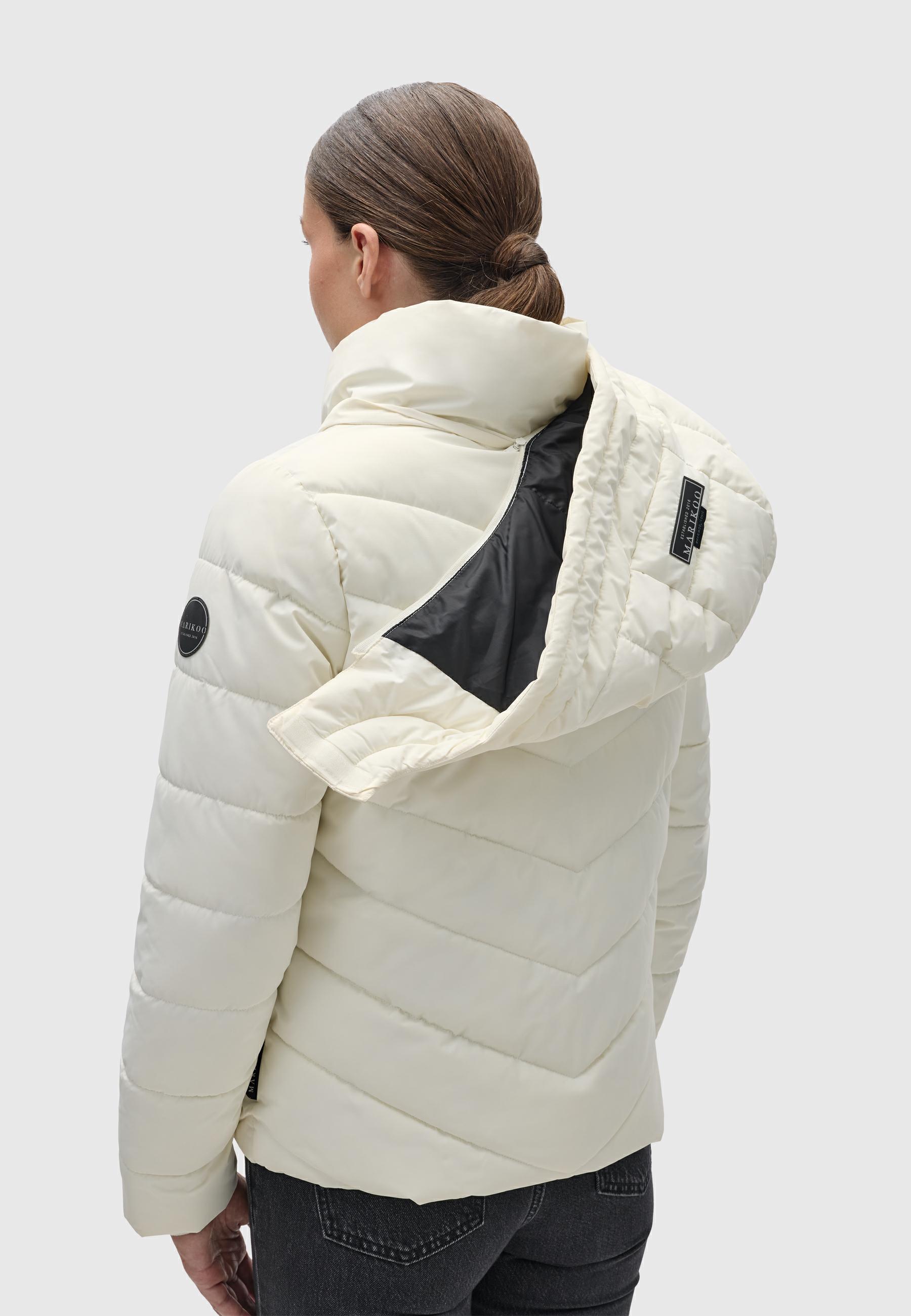 Steppjacke mit Kapuze "Samuiaa XVI" Offwhite