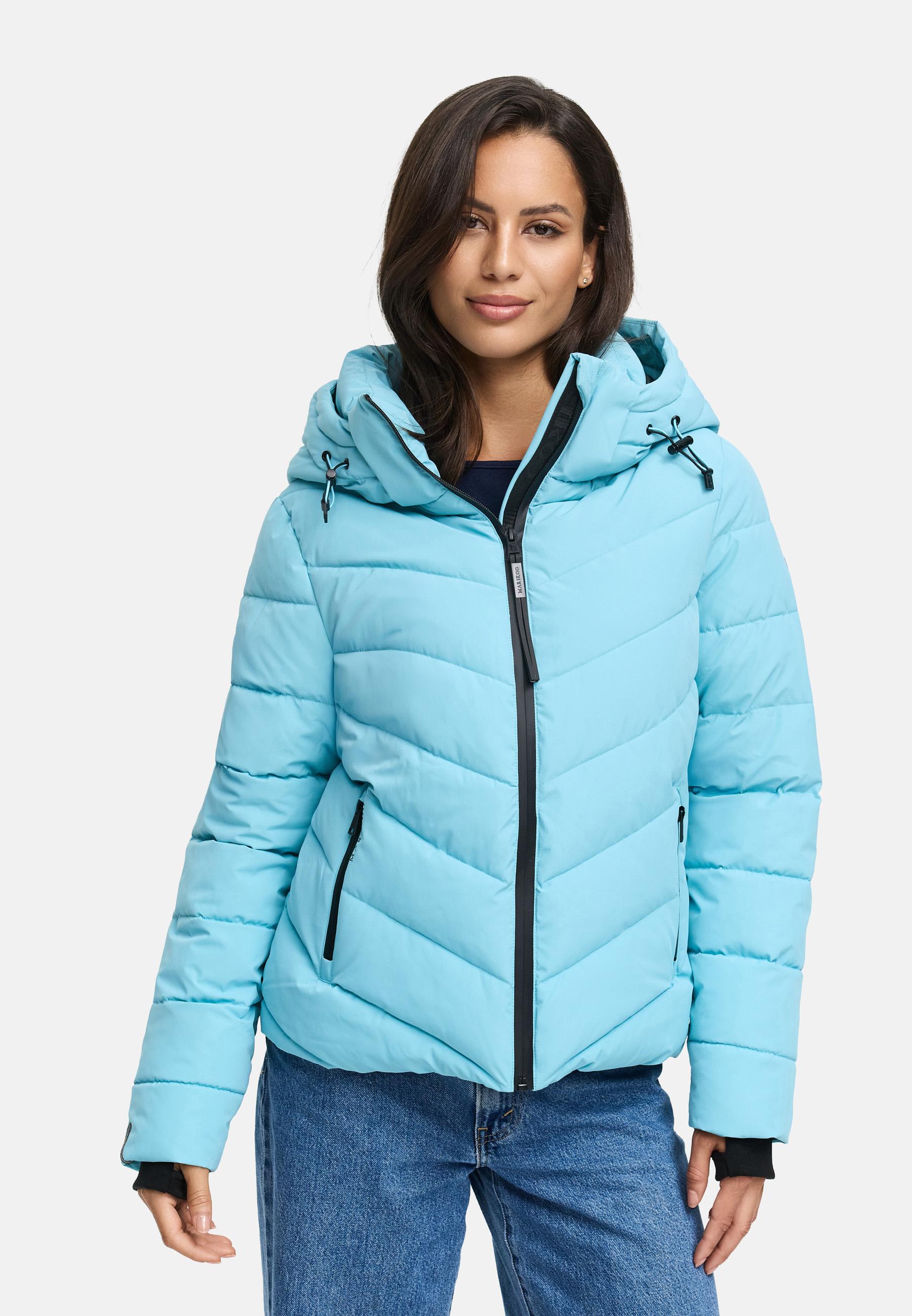 Steppjacke mit Kapuze "Samuiaa XVI" Sky Blue