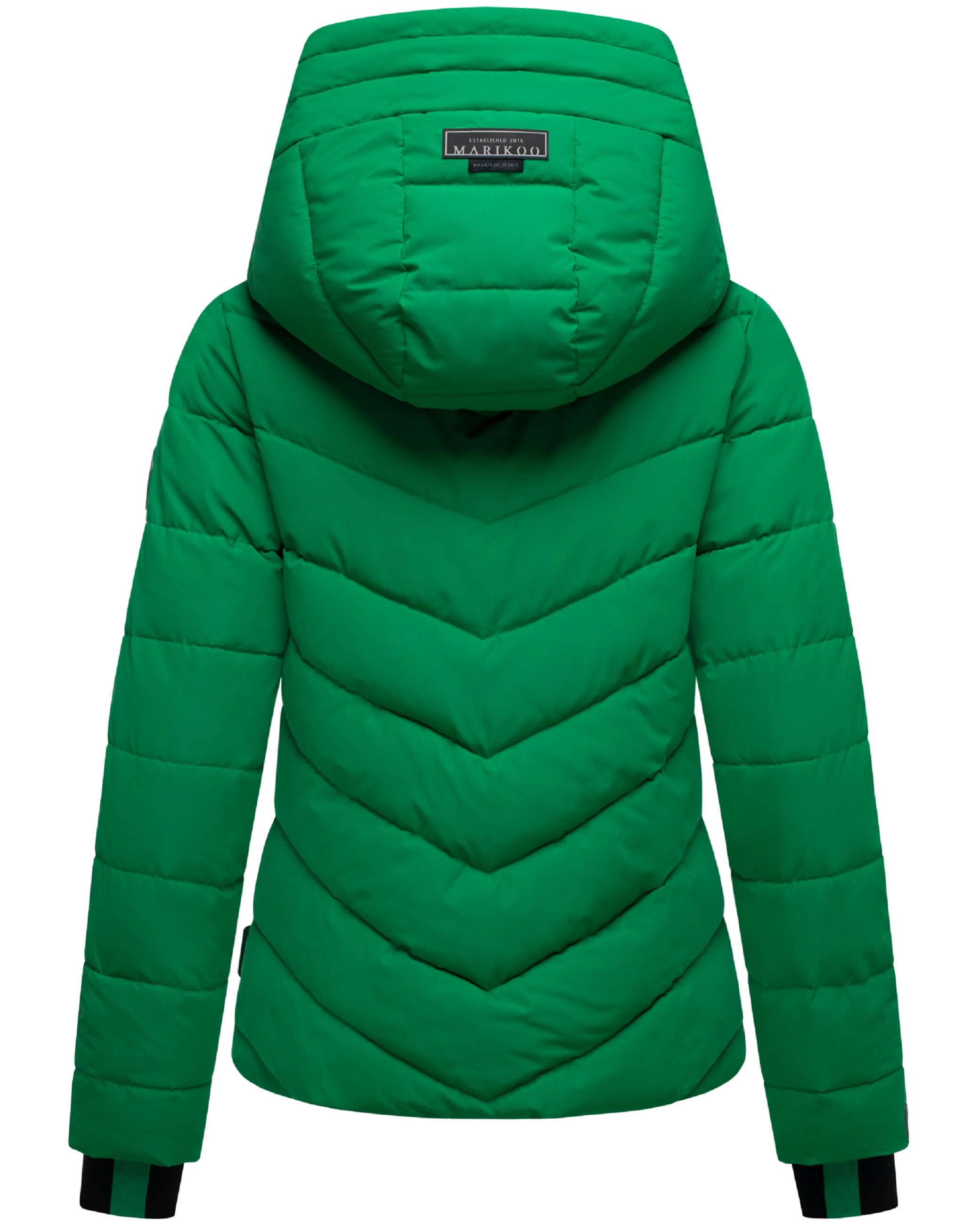 Steppjacke mit Kapuze "Samuiaa XVI" Smaragd Green