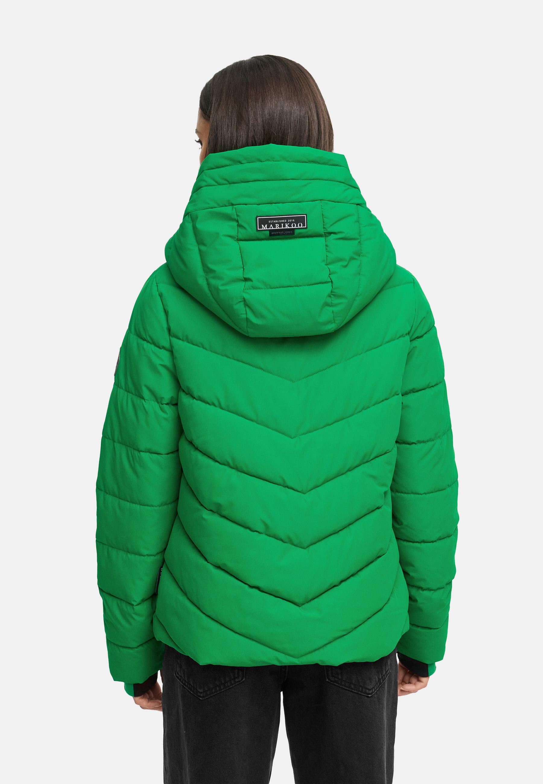 Steppjacke mit Kapuze "Samuiaa XVI" Smaragd Green