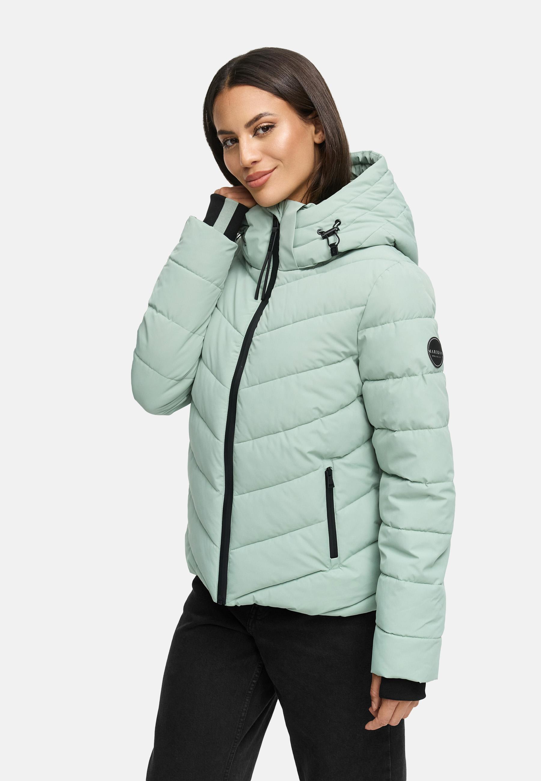 Steppjacke mit Kapuze "Samuiaa XVI" Smokey Mint