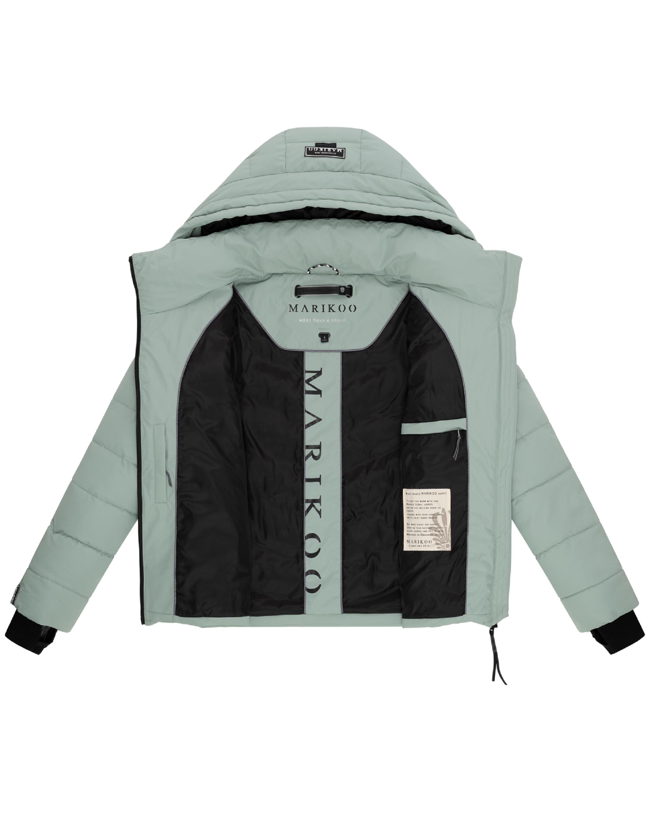 Steppjacke mit Kapuze "Samuiaa XVI" Smokey Mint