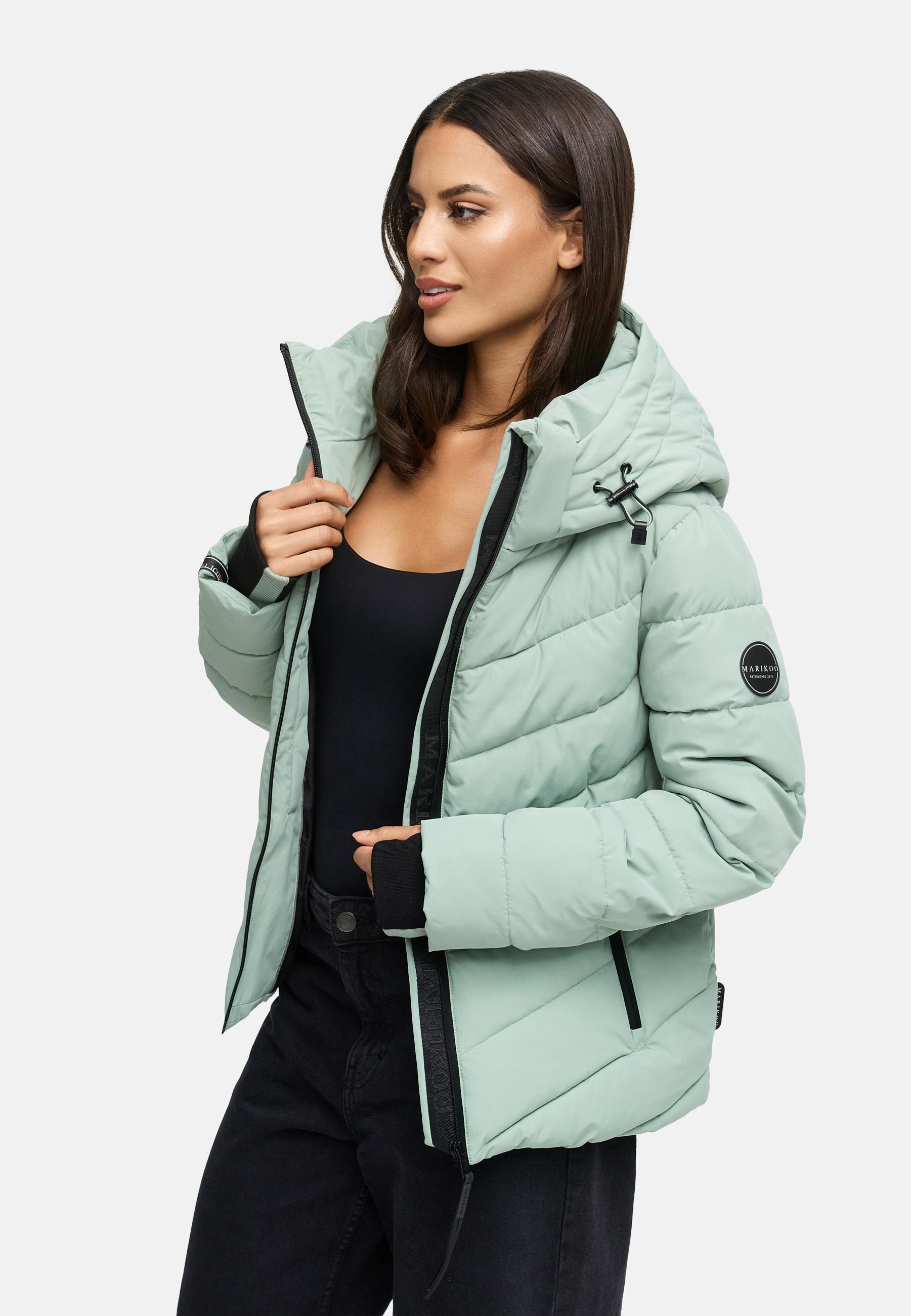Steppjacke mit Kapuze "Samuiaa XVI" Smokey Mint