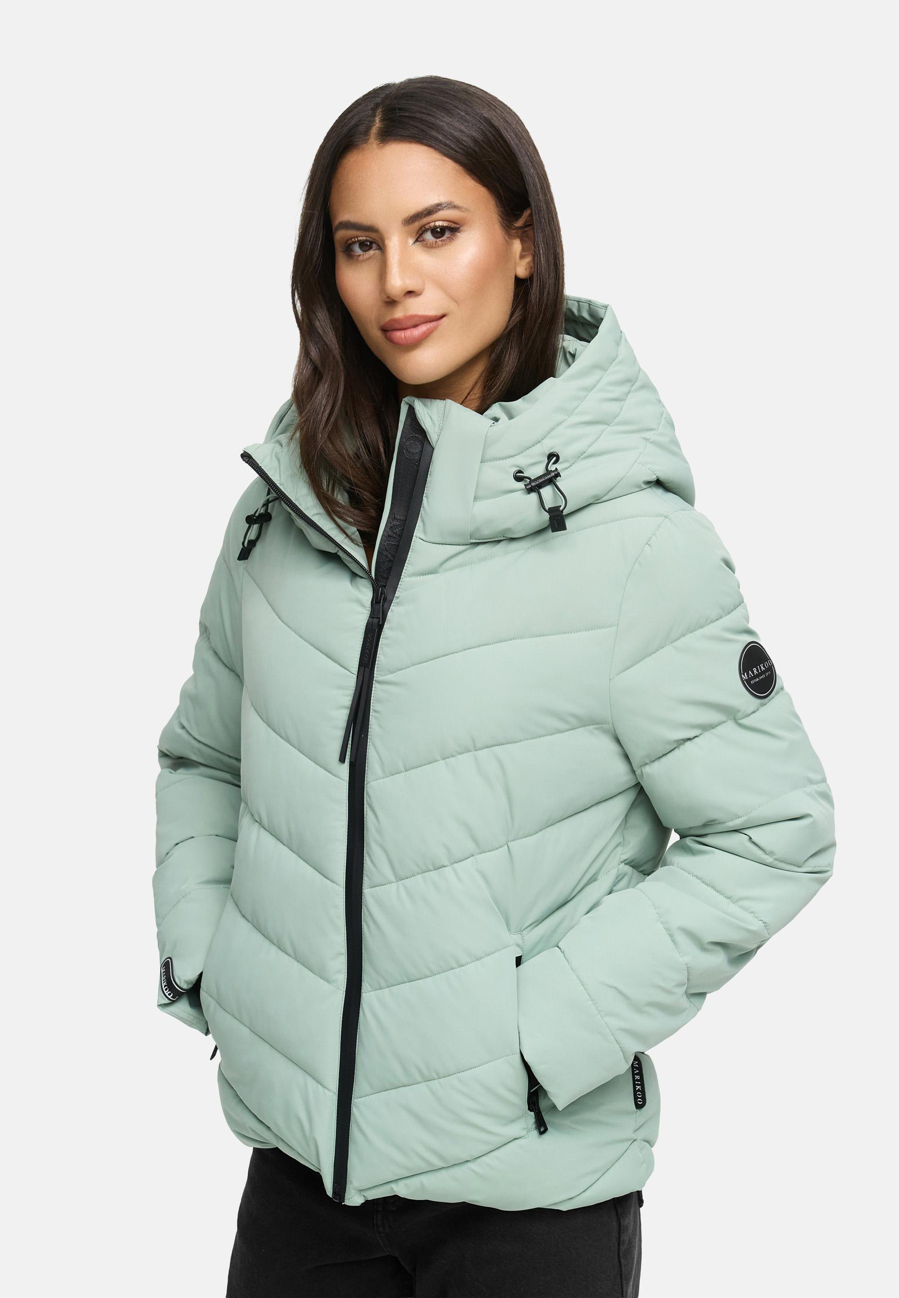 Steppjacke mit Kapuze "Samuiaa XVI" Smokey Mint